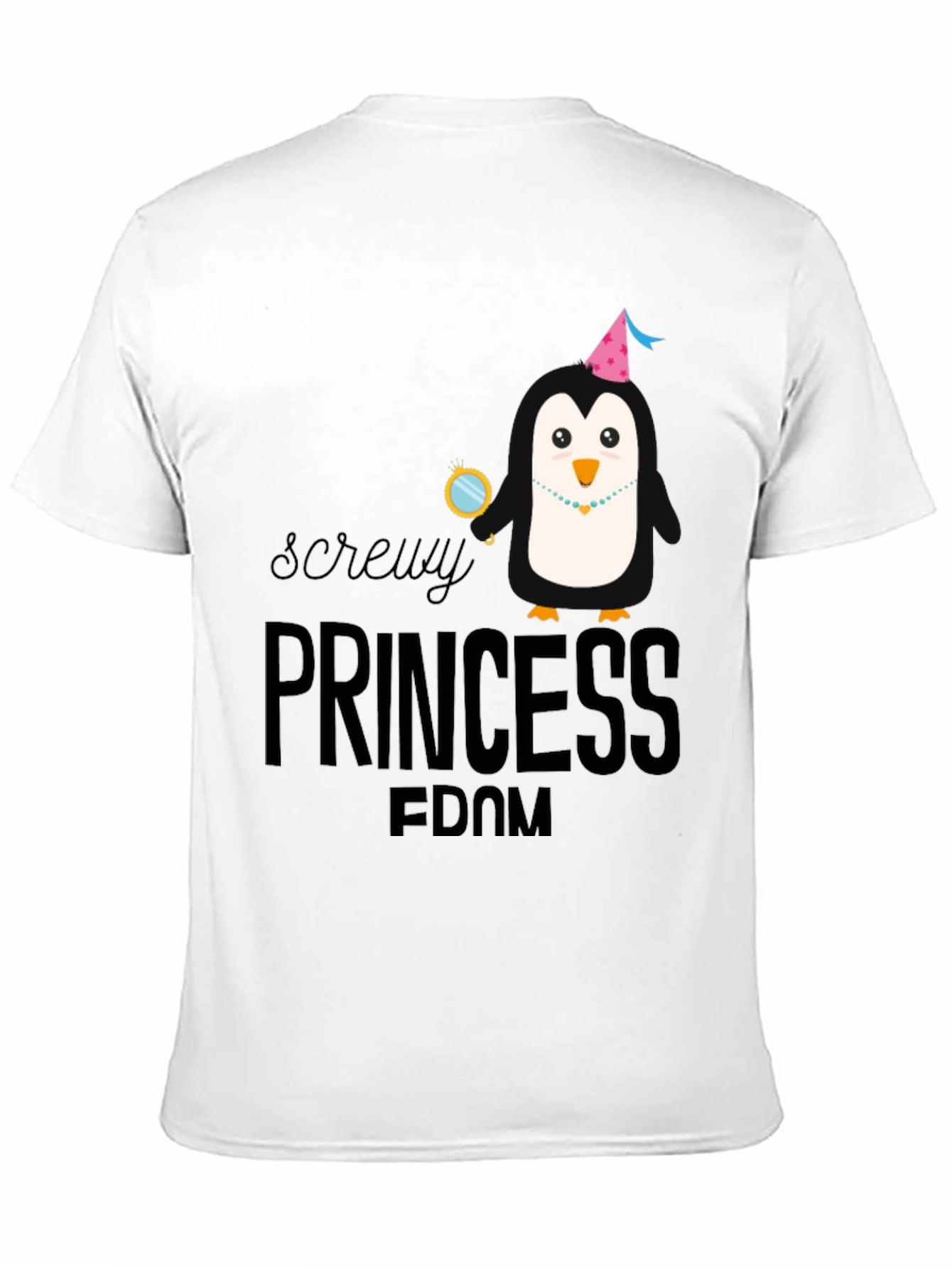 Screw Princessdom Mens Graphic Tee