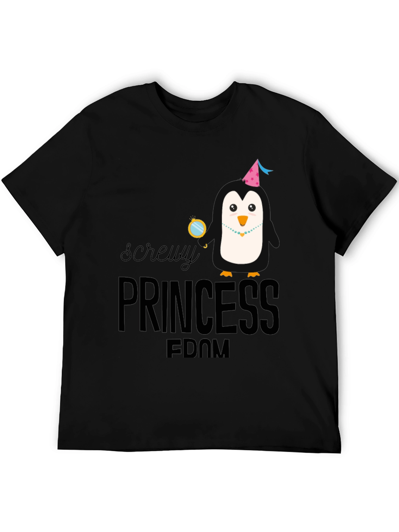 Screw Princessdom Mens Graphic Tee