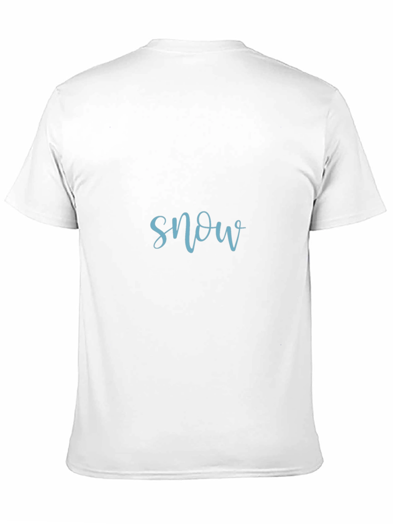 Snow Graphic T-Shirt - Soft Cotton Blend