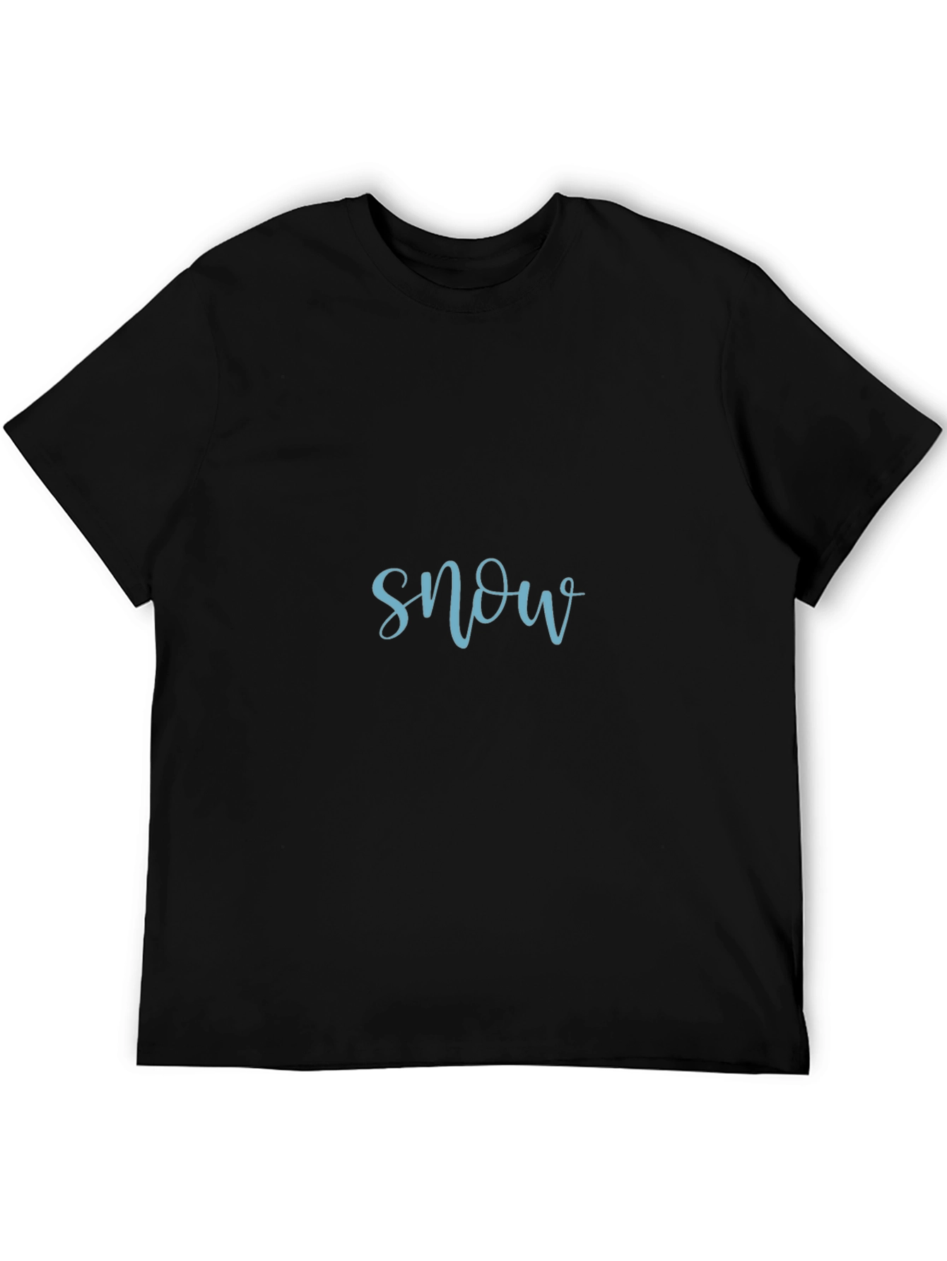 Snow Graphic T-Shirt - Soft Cotton Blend