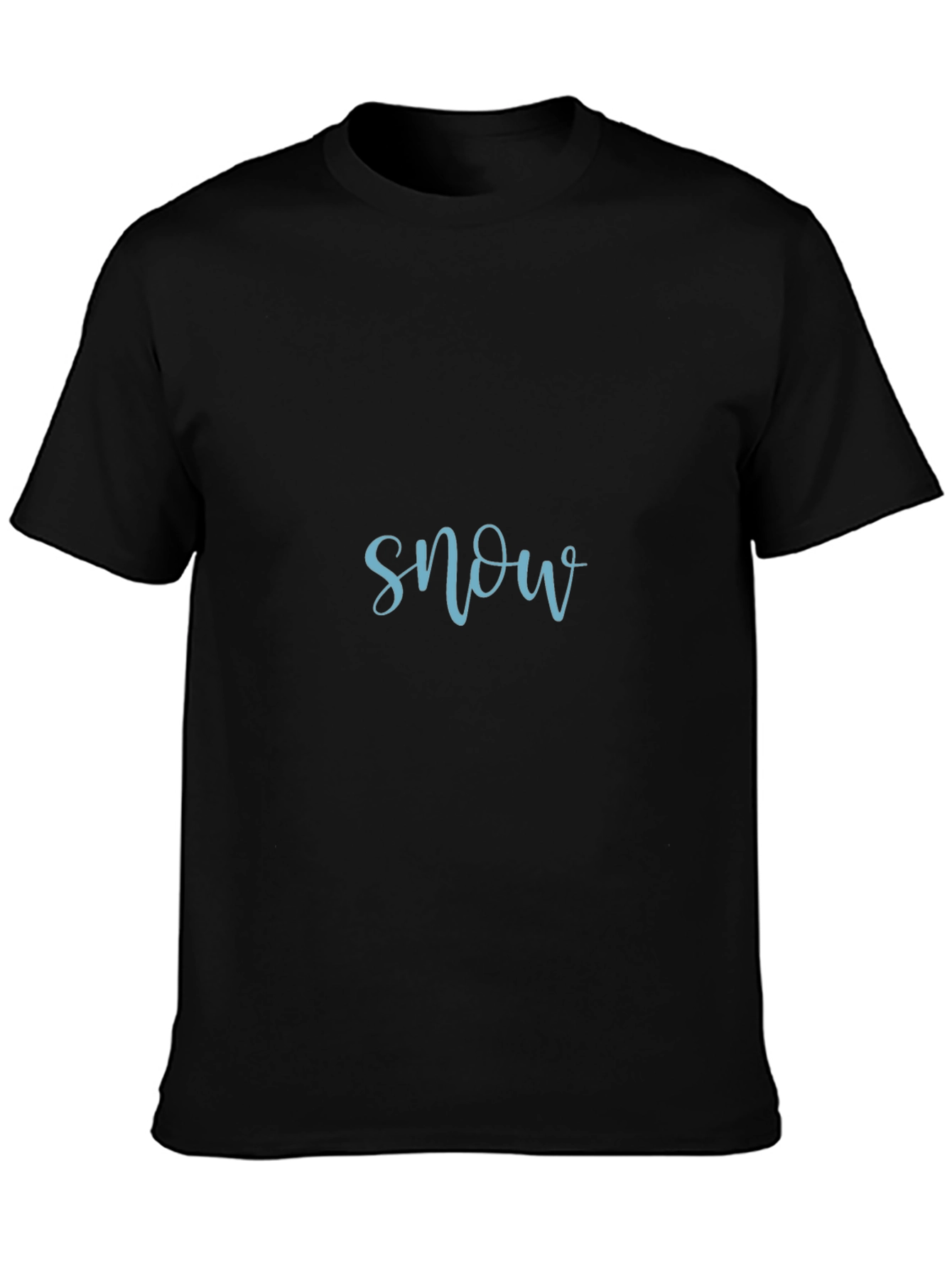 Snow Graphic T-Shirt - Soft Cotton Blend