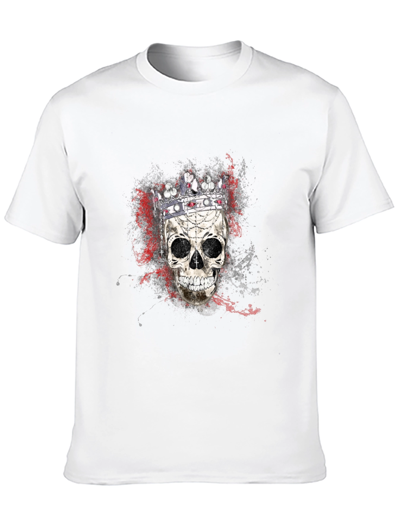Skull King Graphic Tee - Mens Black T-Shirt
