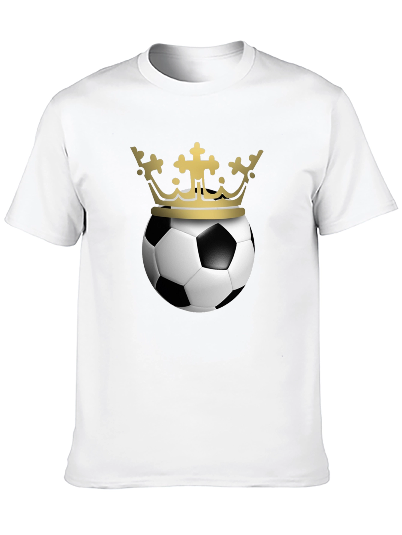 Soccer King Black T-Shirt