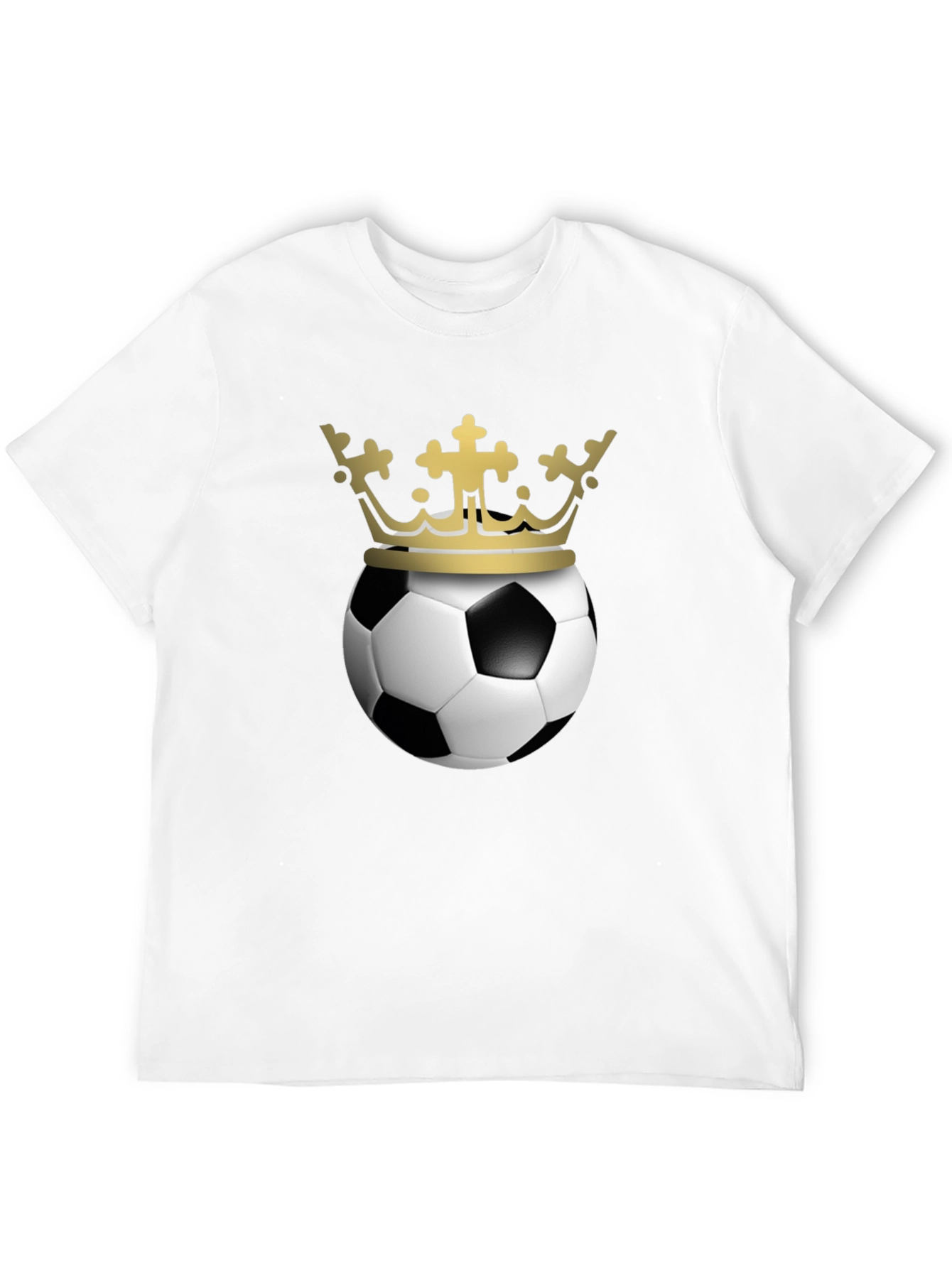 Soccer King Black T-Shirt
