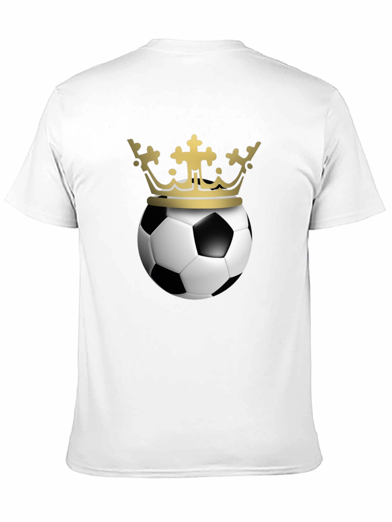 Soccer King Black T-Shirt