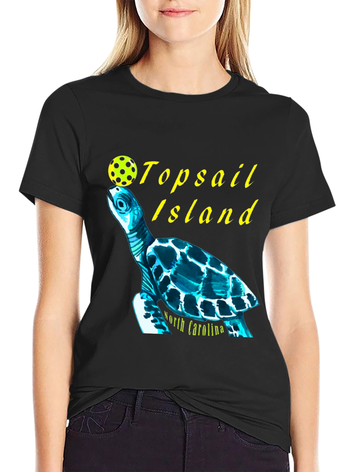 Topsail Island Turtle T-Shirt