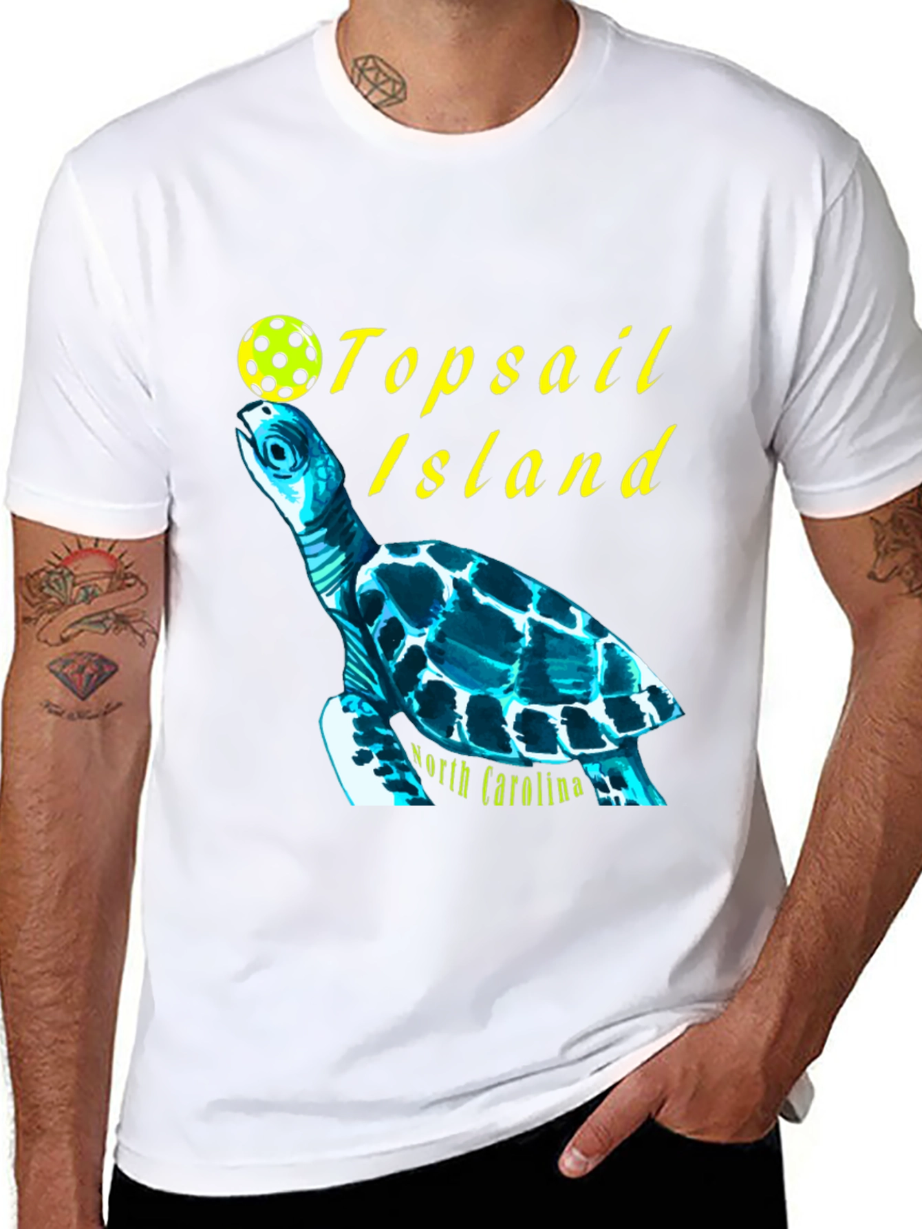 Topsail Island Turtle T-Shirt