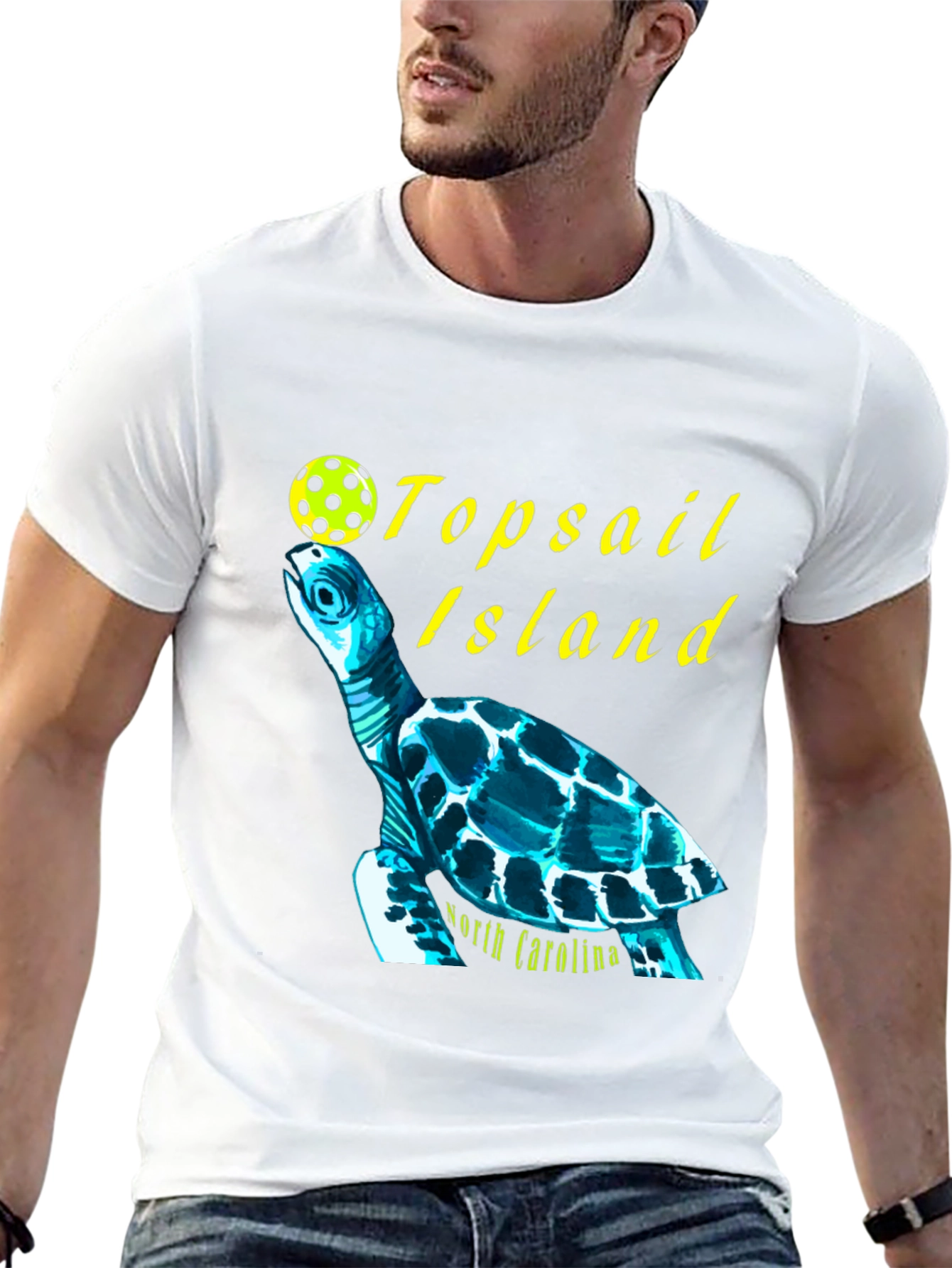 Topsail Island Turtle T-Shirt