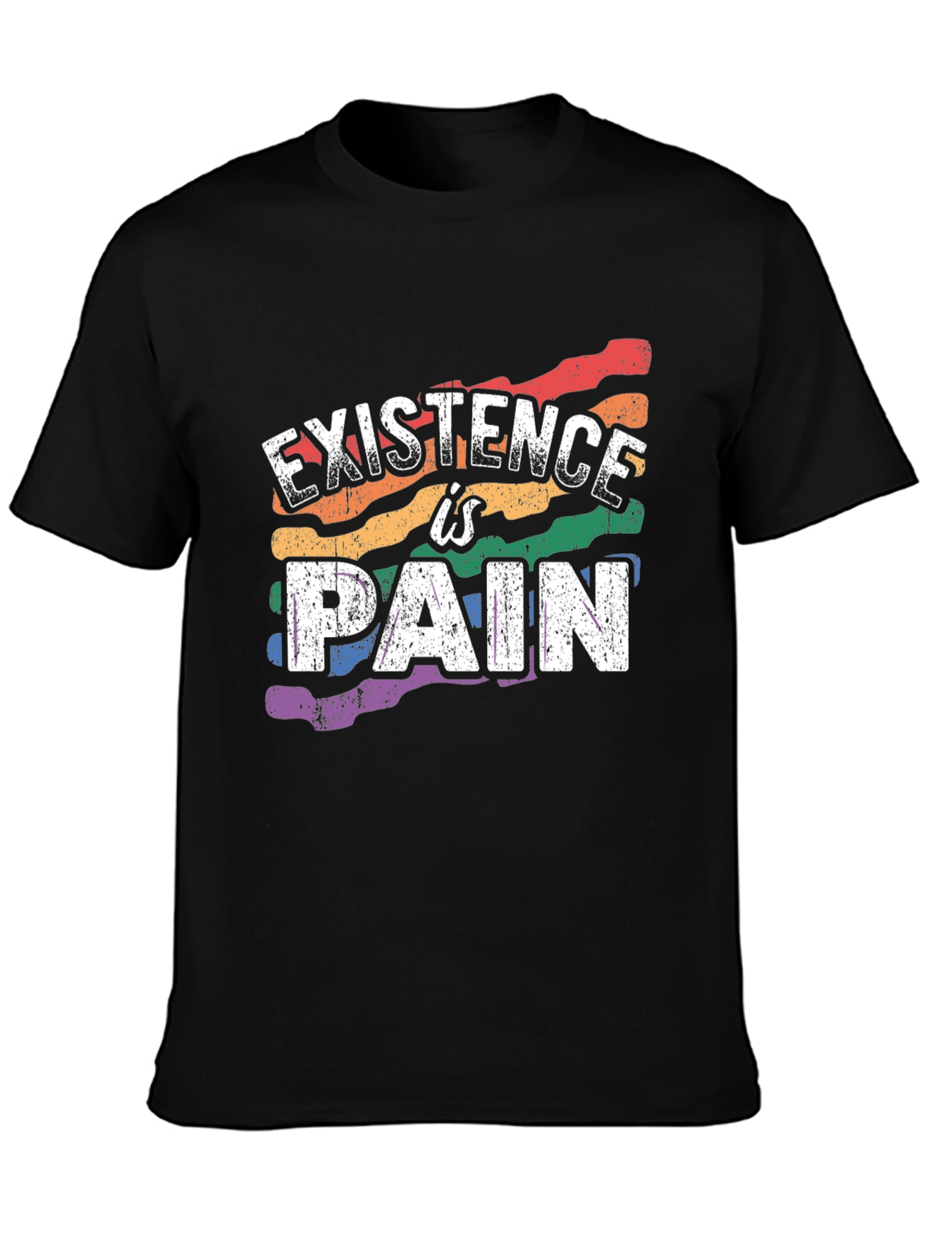 Existence is Pain LGBTQ+ Pride T-Shirt