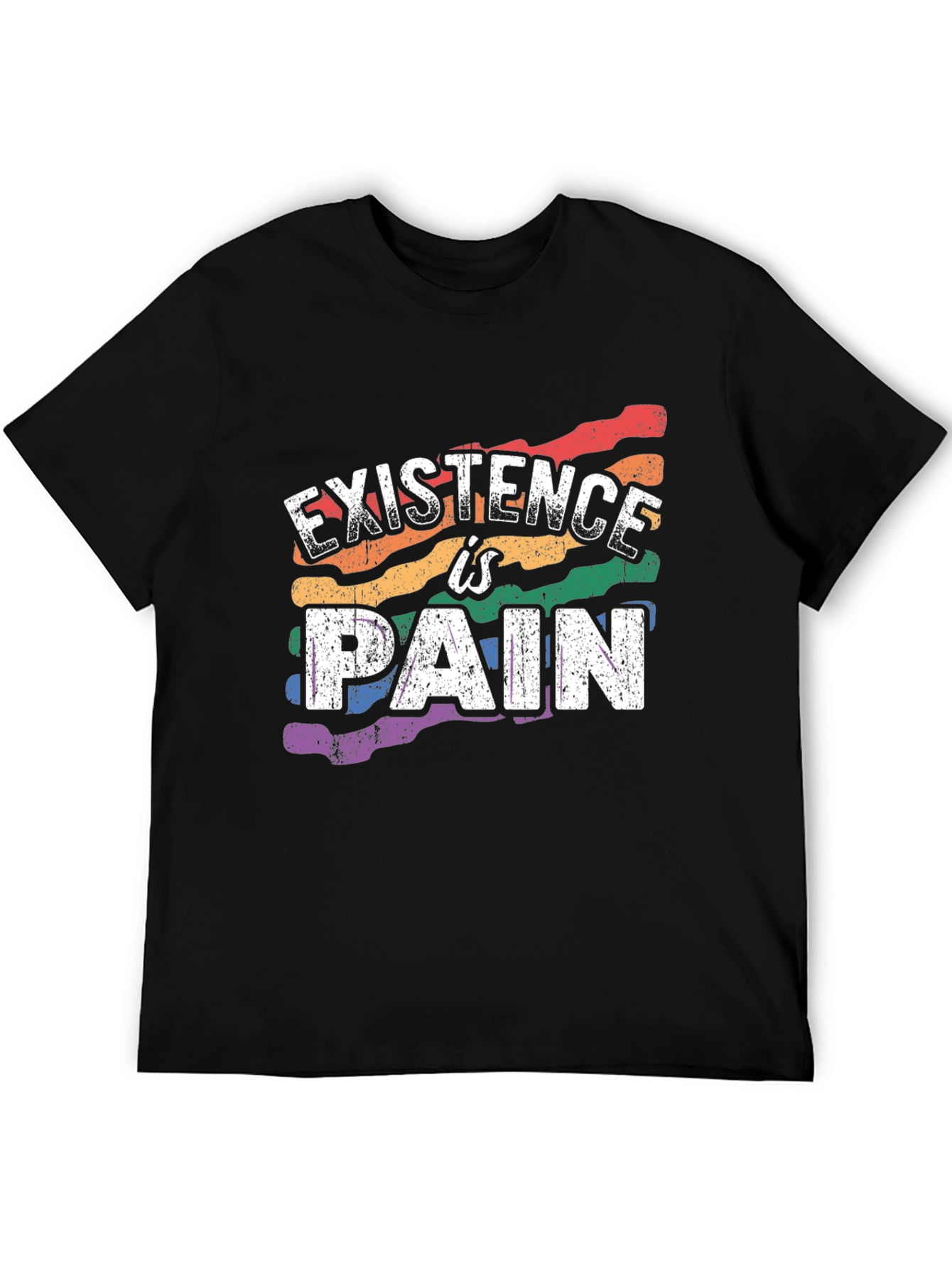 Existence is Pain LGBTQ+ Pride T-Shirt