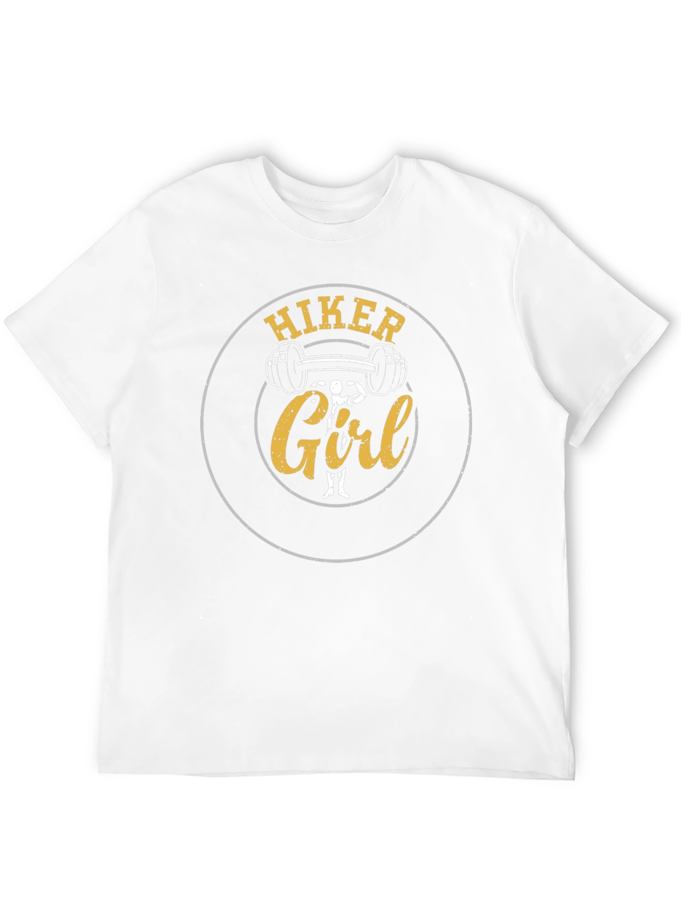 Hiker Girl Black T-Shirt