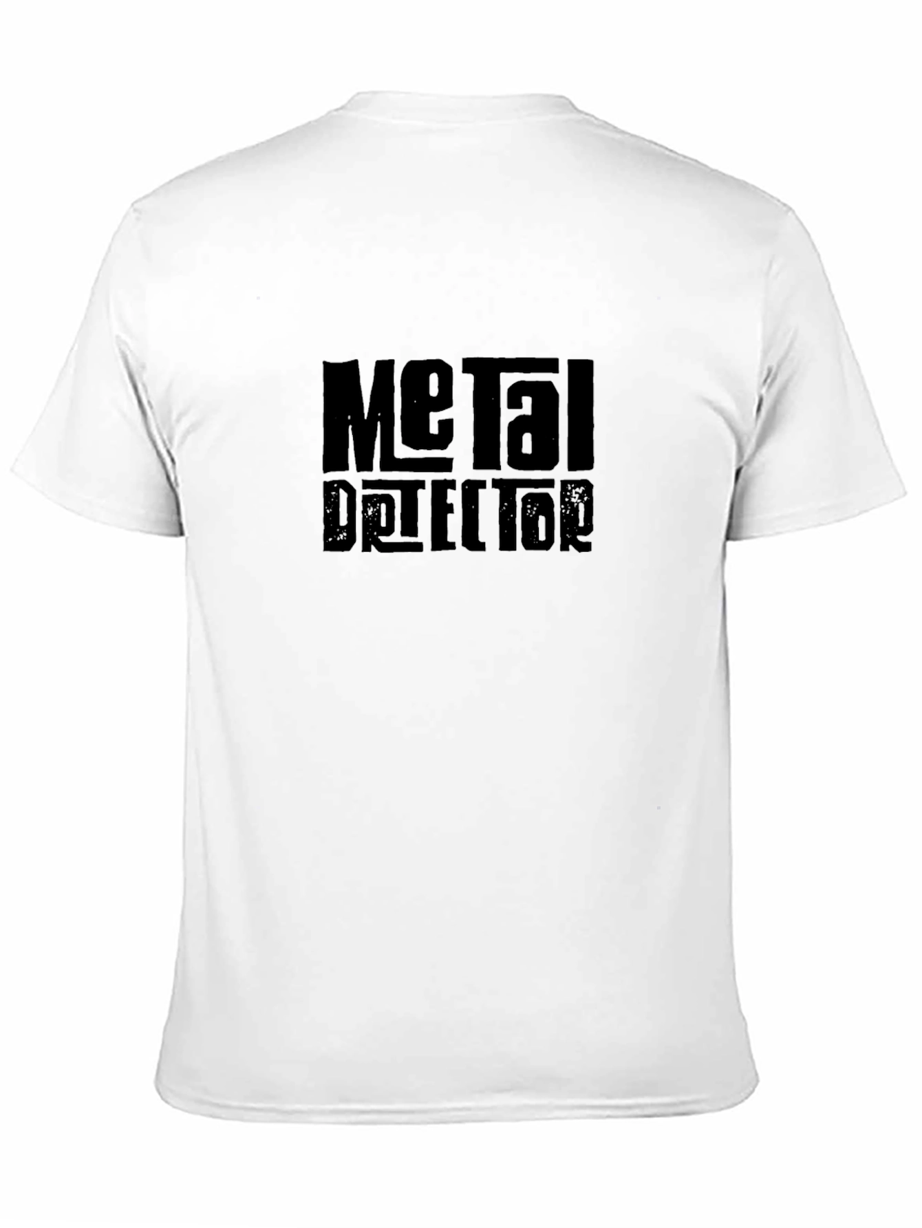 Metal Detector Black T-Shirt
