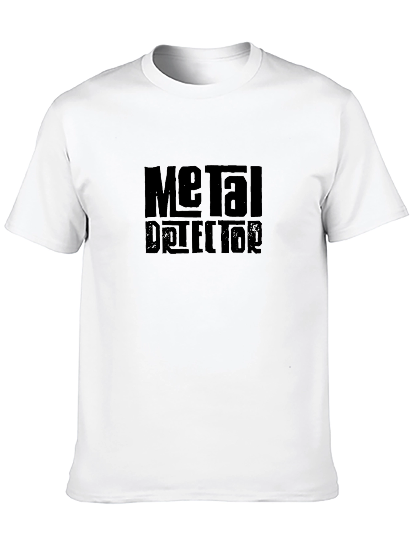 Metal Detector Black T-Shirt