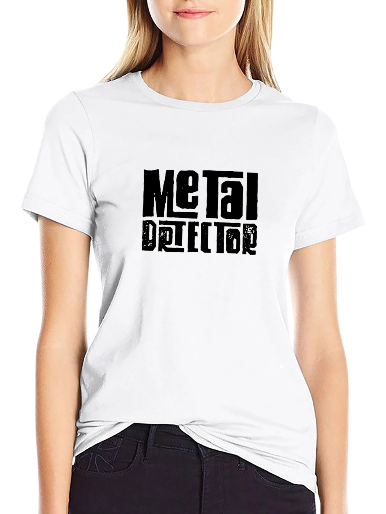 Metal Detector Black T-Shirt