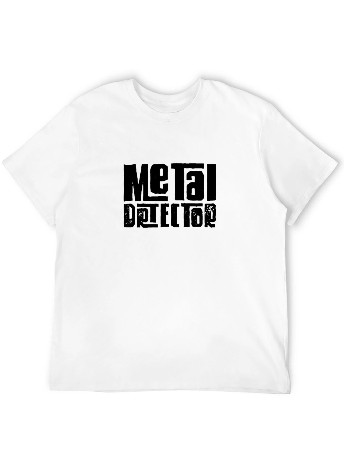 Metal Detector Black T-Shirt