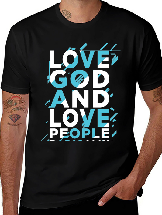 Love God and Love People Graphic Tee