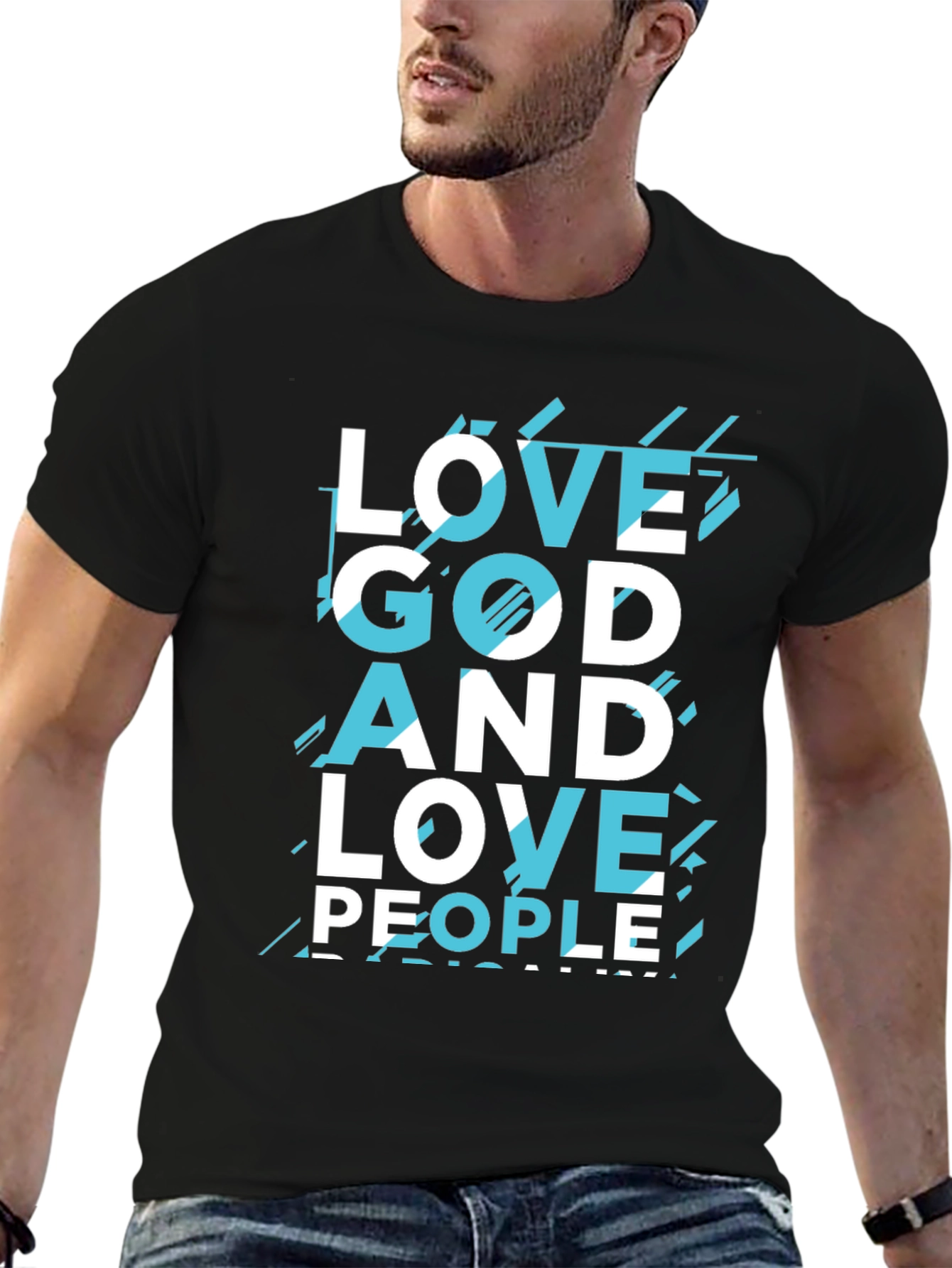 Love God and Love People Graphic Tee