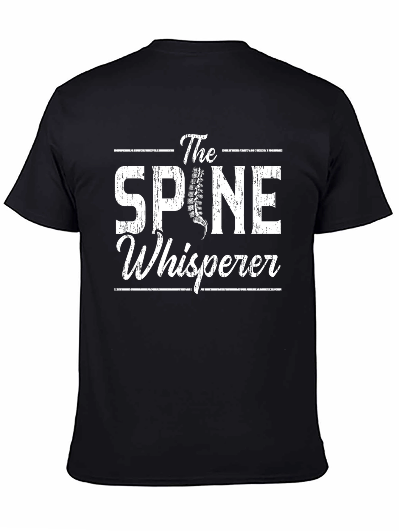 The Spine Whisperer Graphic Tee - Chiropractic Humor