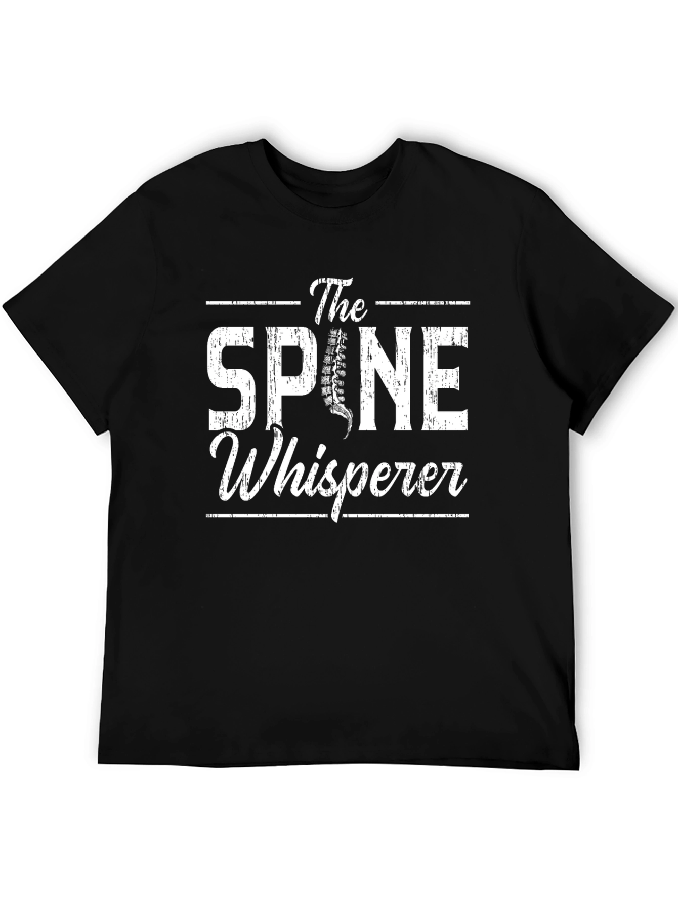 The Spine Whisperer Graphic Tee - Chiropractic Humor