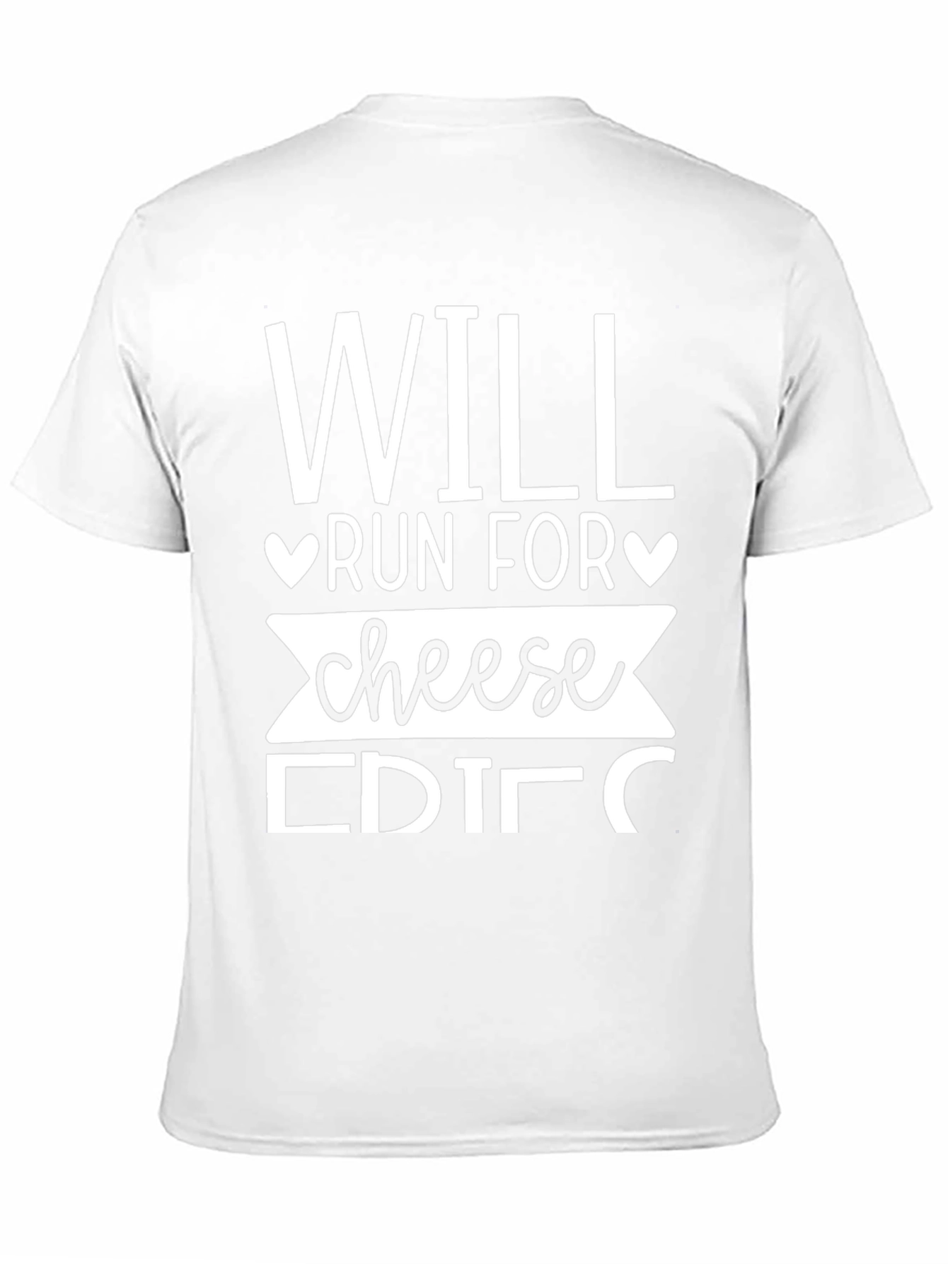 Will Run For Cheese Funny T-Shirt