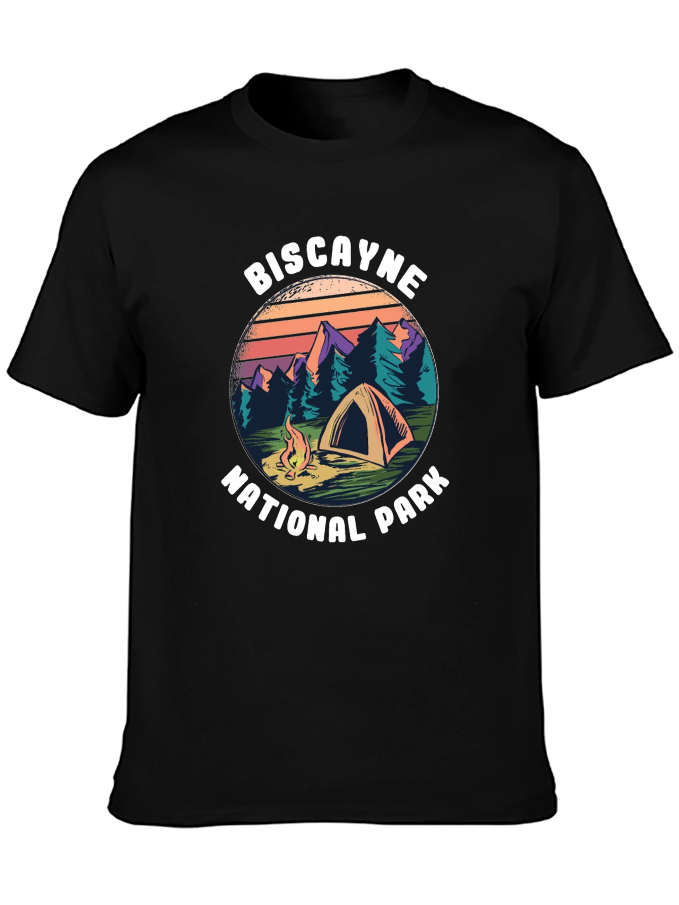 Biscayne National Park Camping T-Shirt