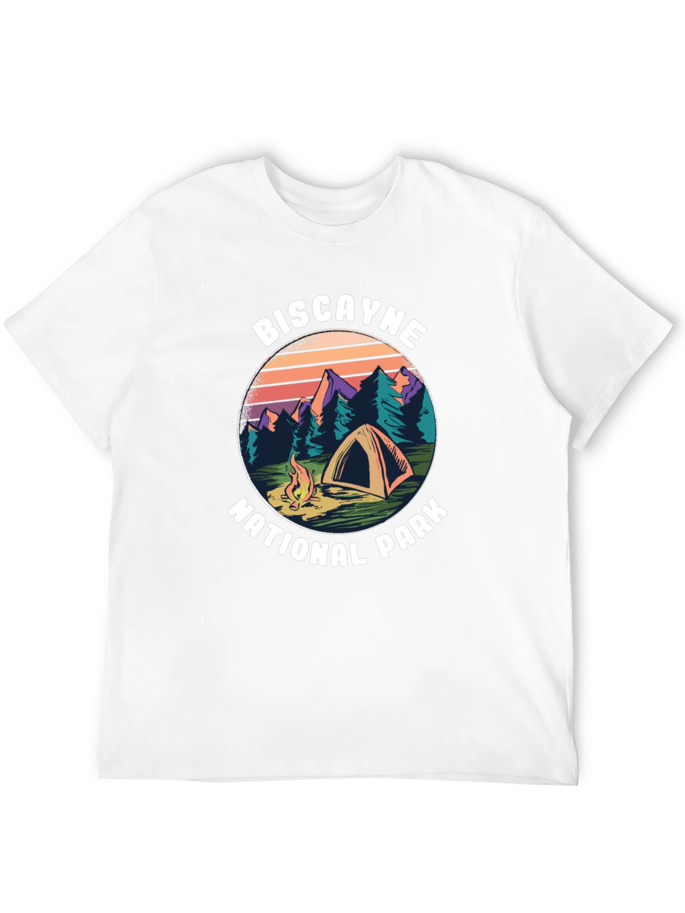 Biscayne National Park Camping T-Shirt