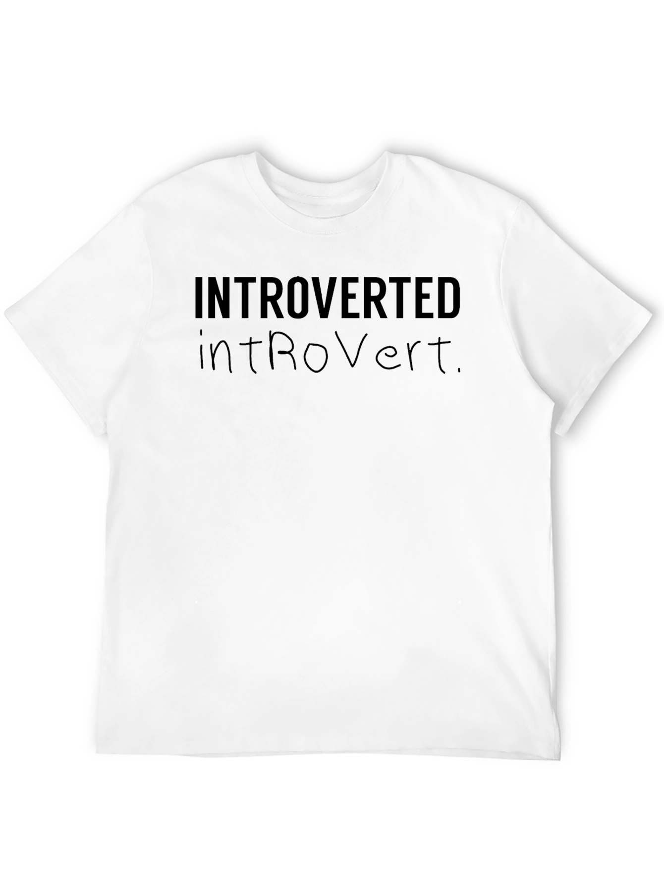 Introverted Humor Graphic Tee