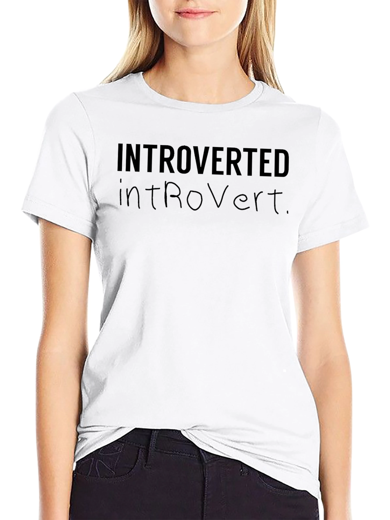 Introverted Humor Graphic Tee
