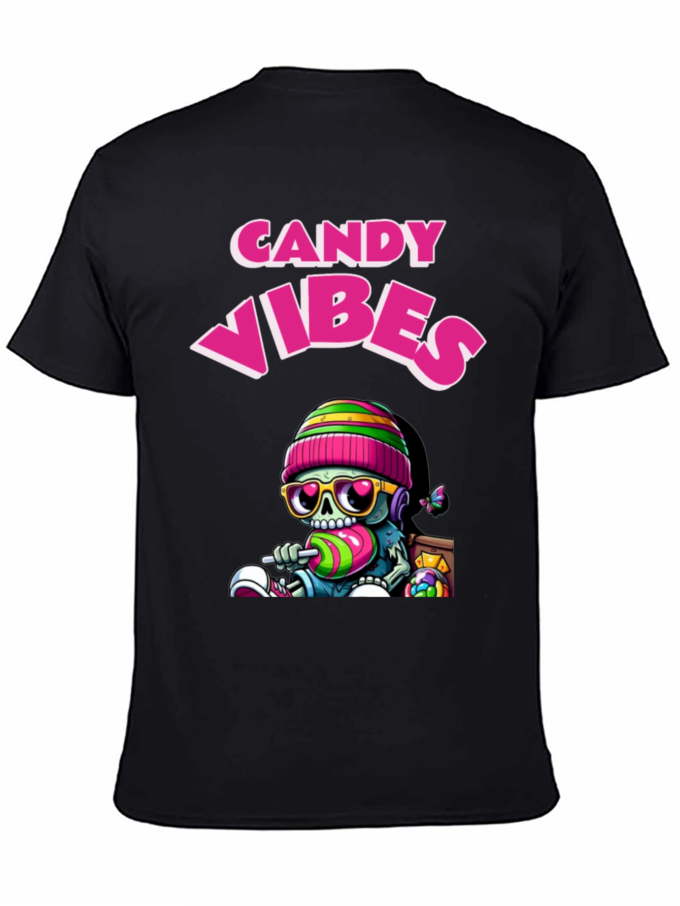Candy Vibes T-Shirt Fun Graphic Tee