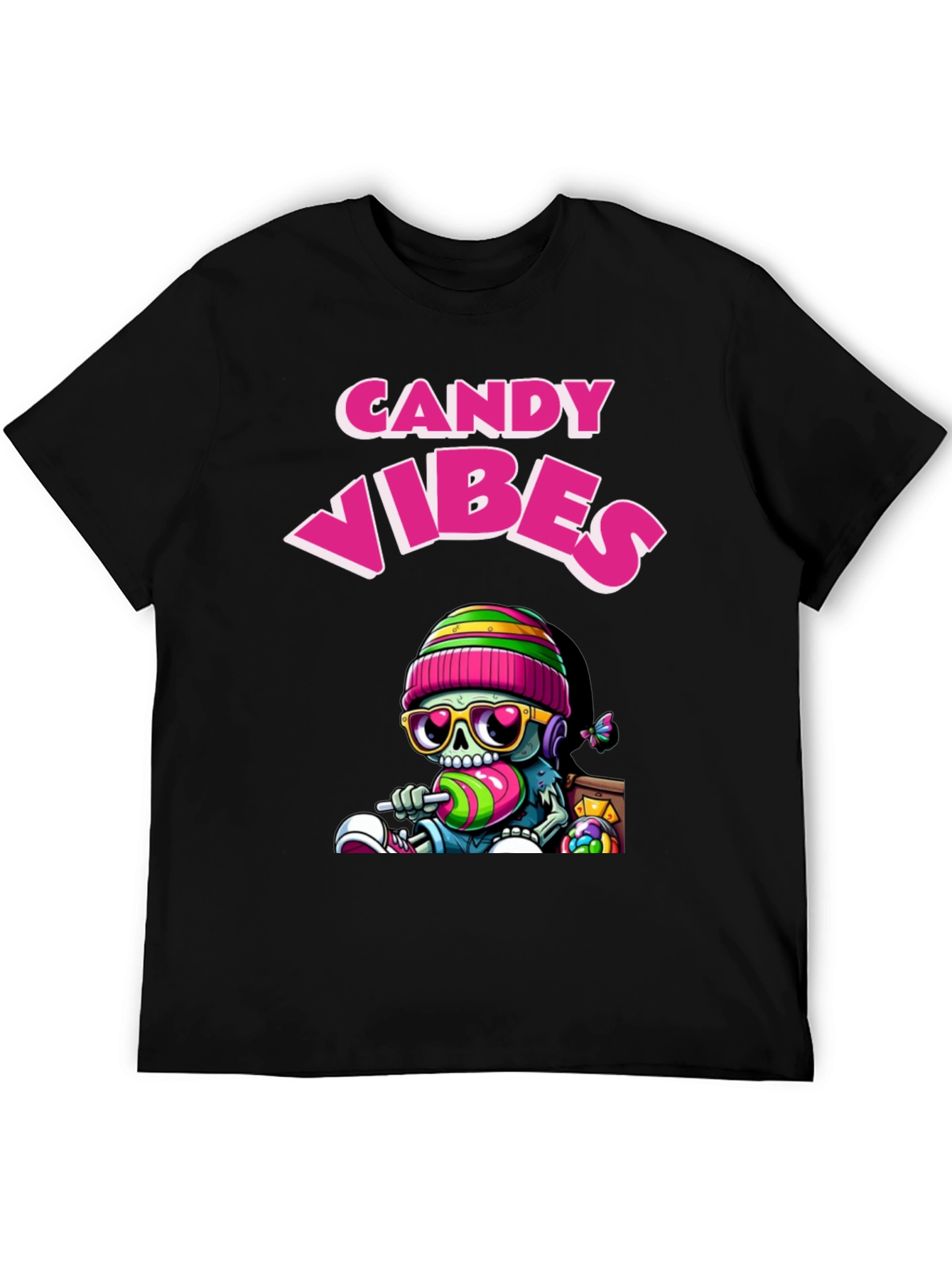 Candy Vibes T-Shirt Fun Graphic Tee