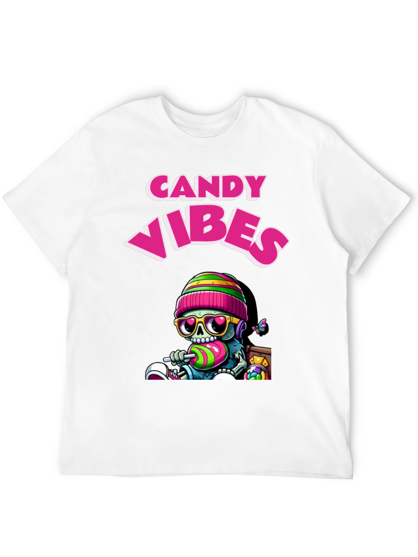 Candy Vibes T-Shirt Fun Graphic Tee
