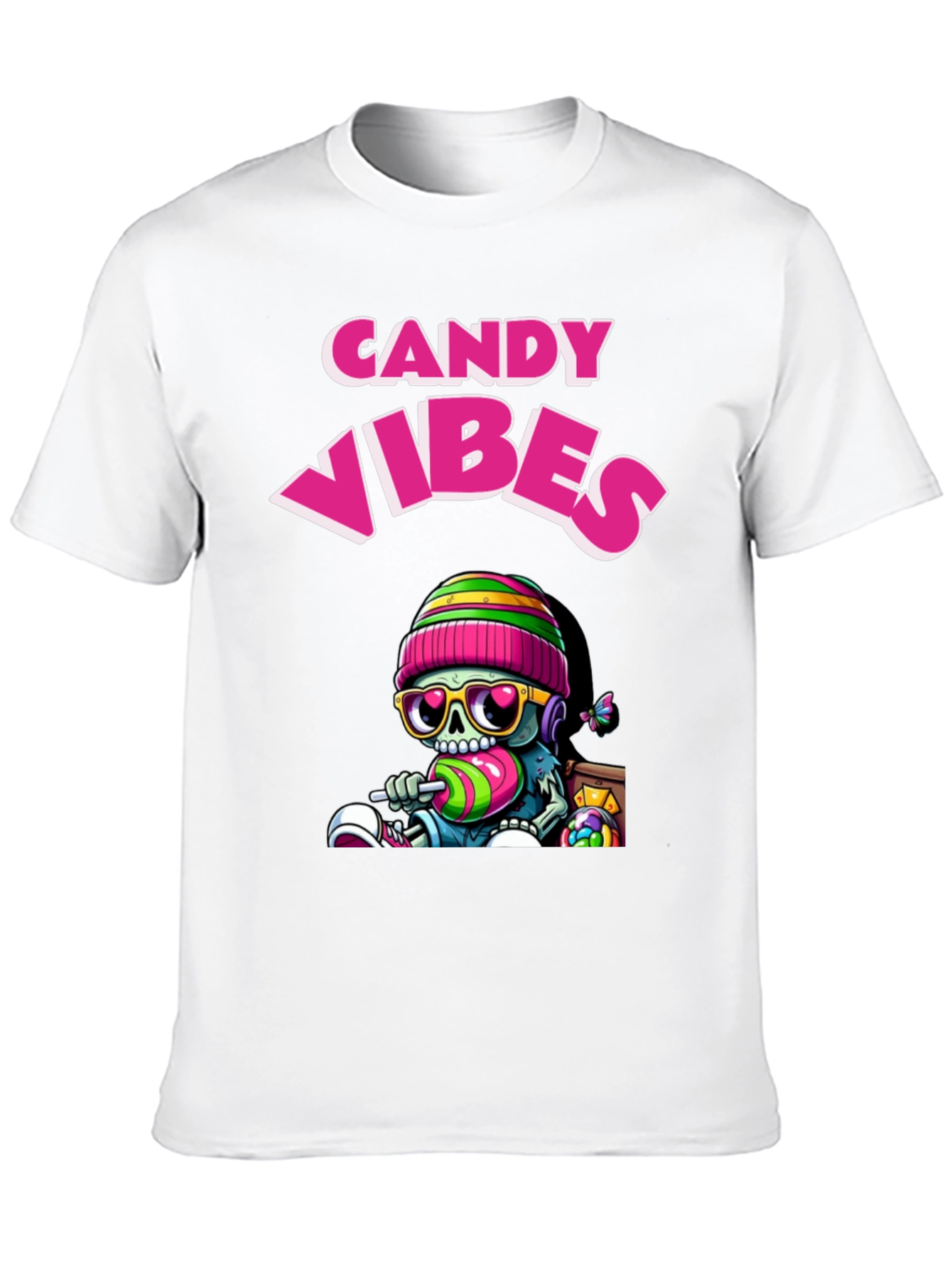 Candy Vibes T-Shirt Fun Graphic Tee