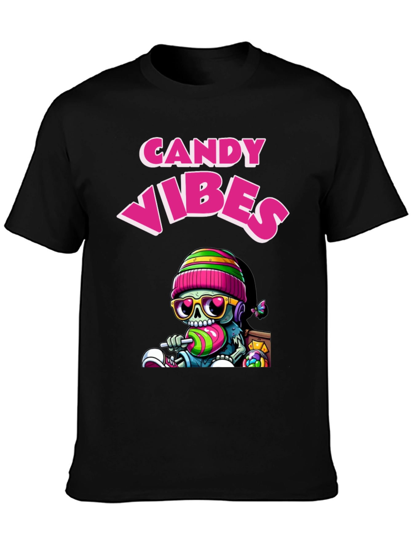 Candy Vibes T-Shirt Fun Graphic Tee