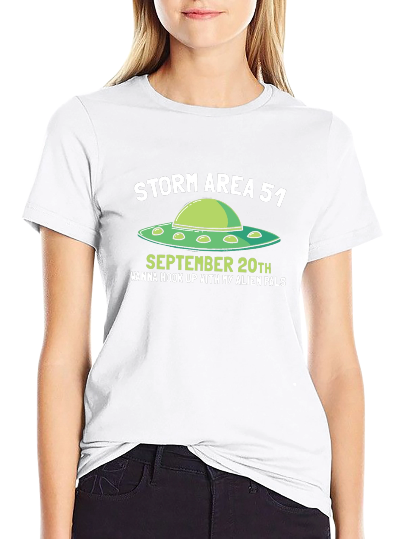 Storm Area 51 T-Shirt Alien UFO September 20th