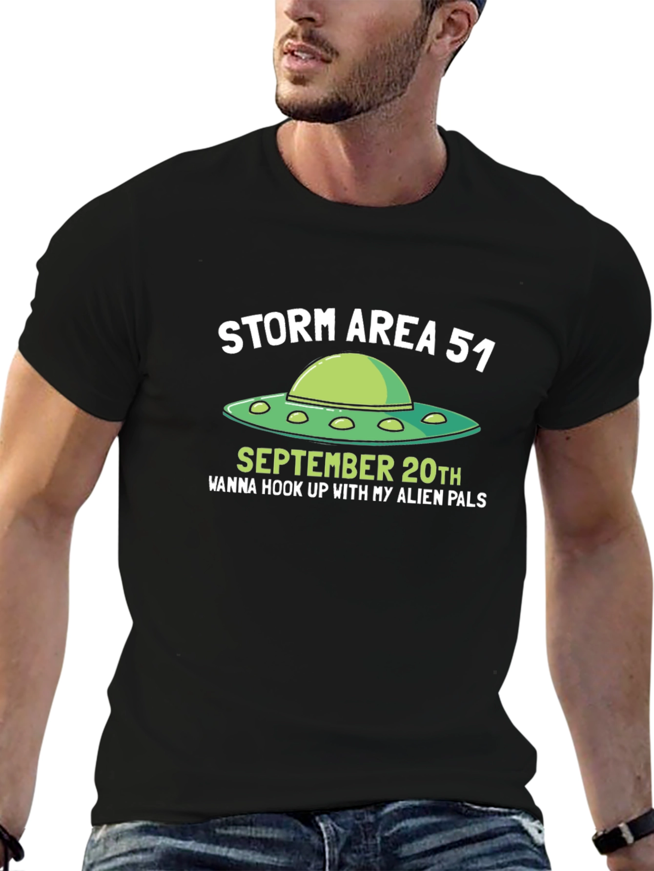 Storm Area 51 T-Shirt Alien UFO September 20th