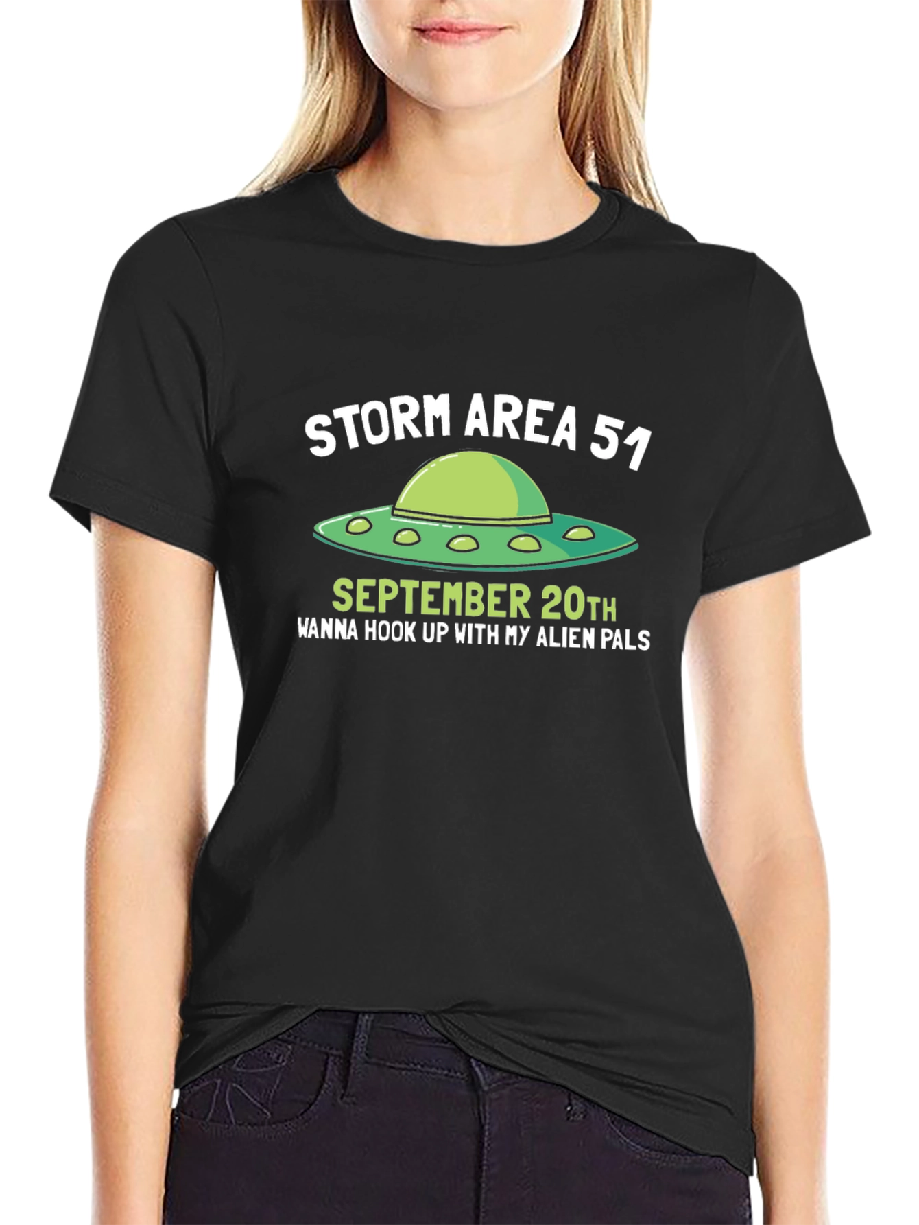 Storm Area 51 T-Shirt Alien UFO September 20th