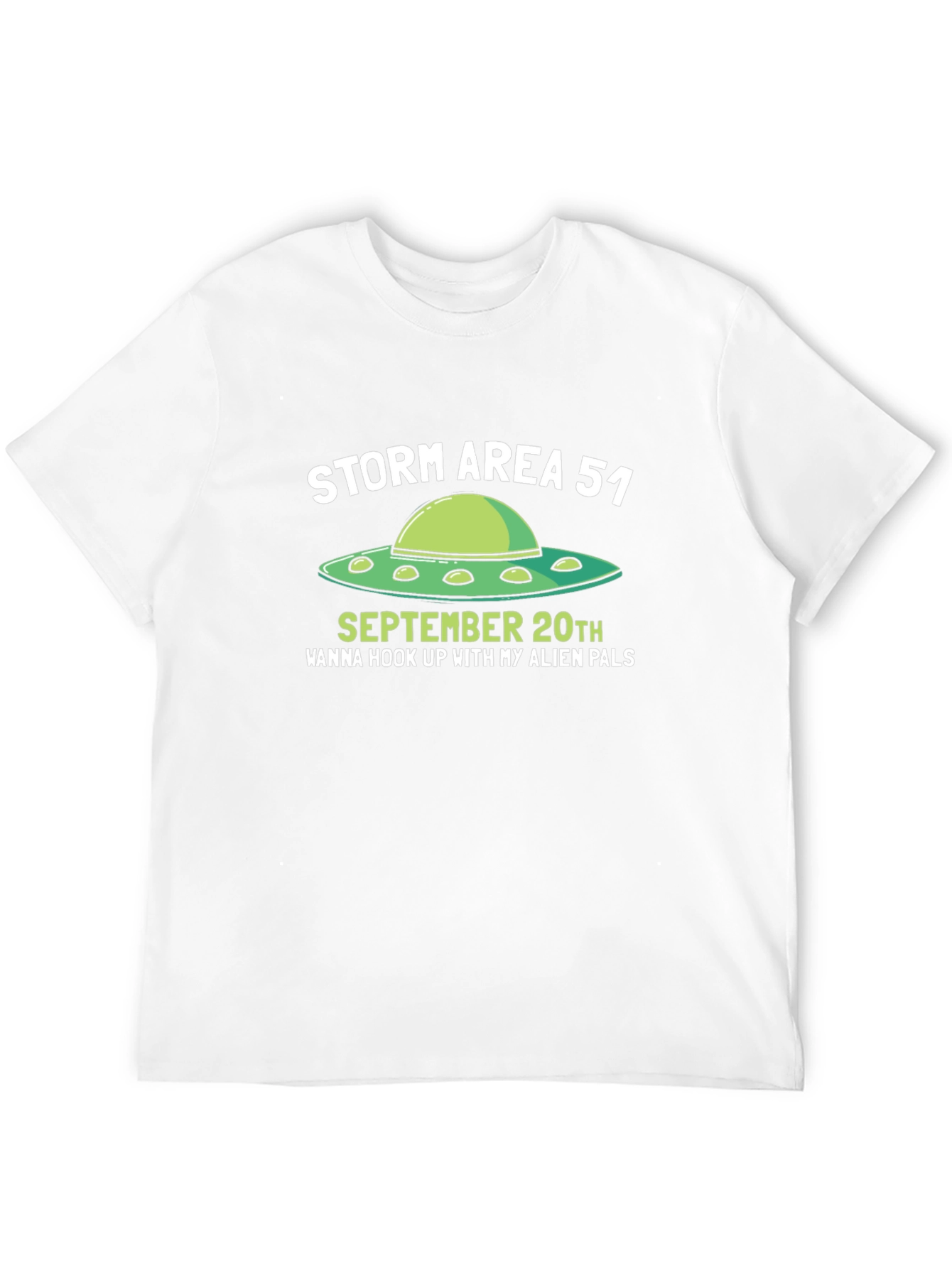 Storm Area 51 T-Shirt Alien UFO September 20th