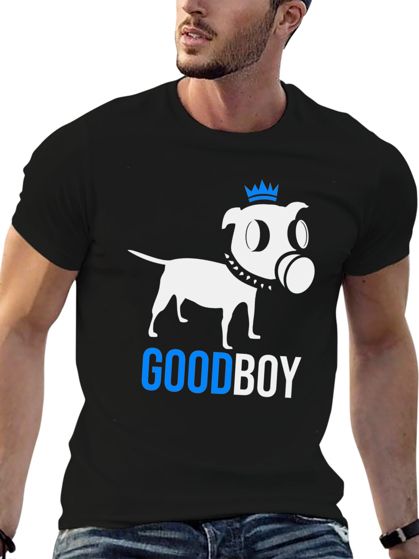 Good Boy Graphic Tee - Stylish Dog Design