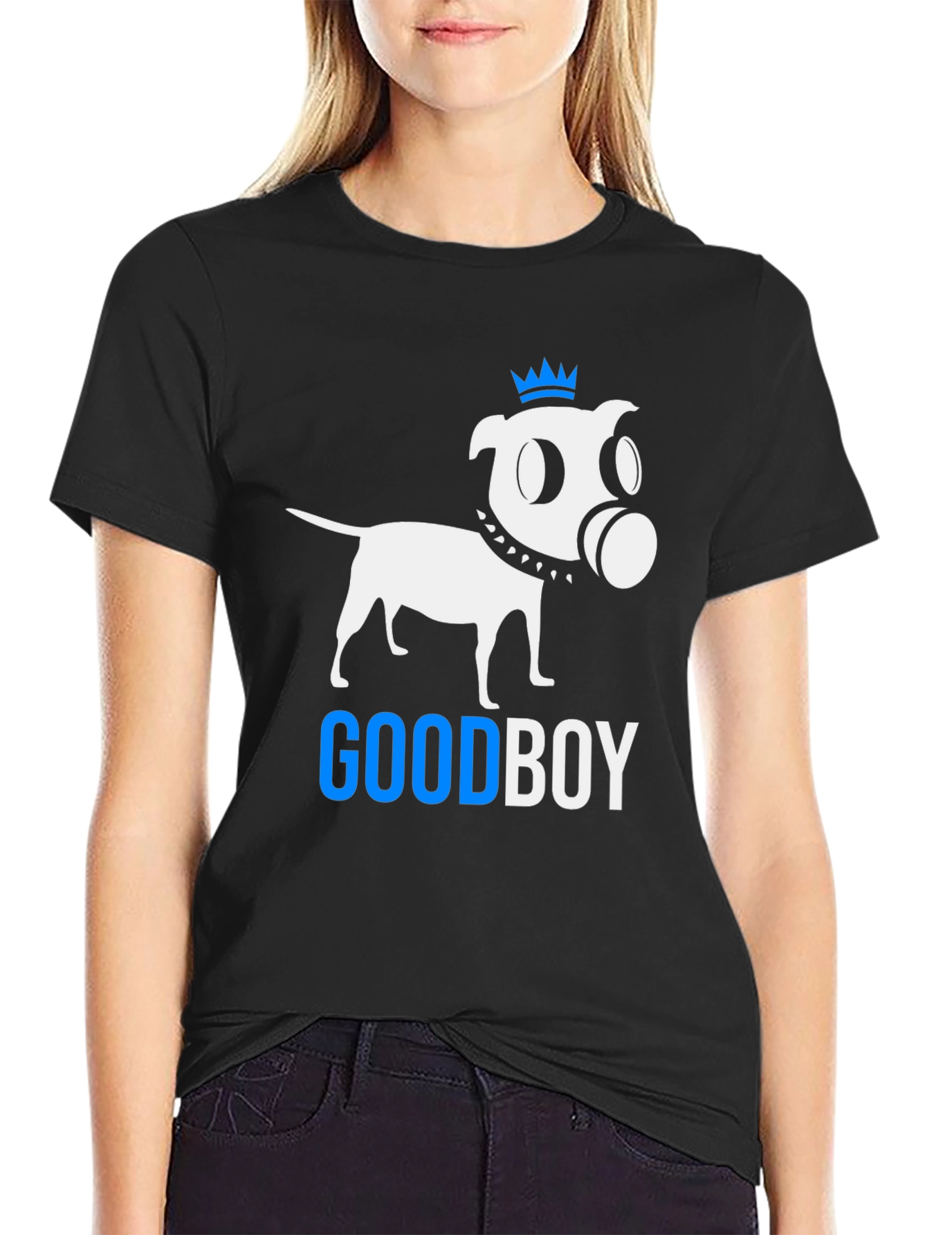 Good Boy Graphic Tee - Stylish Dog Design