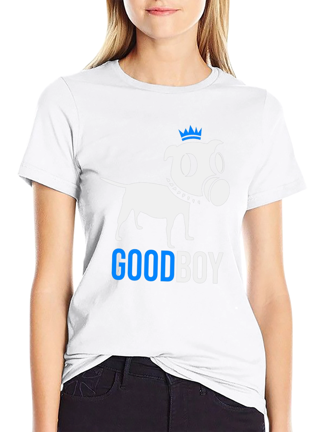Good Boy Graphic Tee - Stylish Dog Design