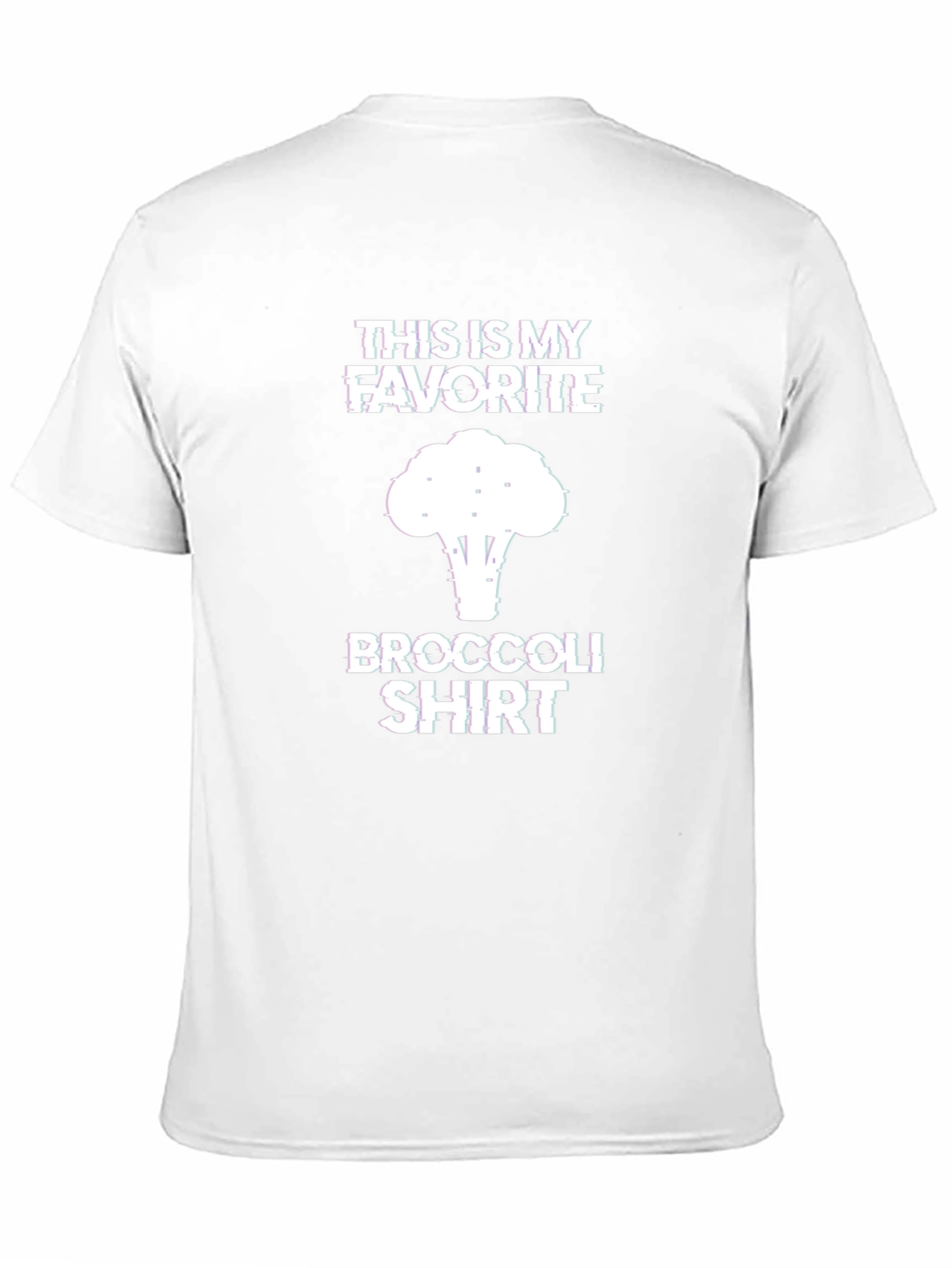 Favorite Broccoli T-Shirt - Funny Graphic Tee