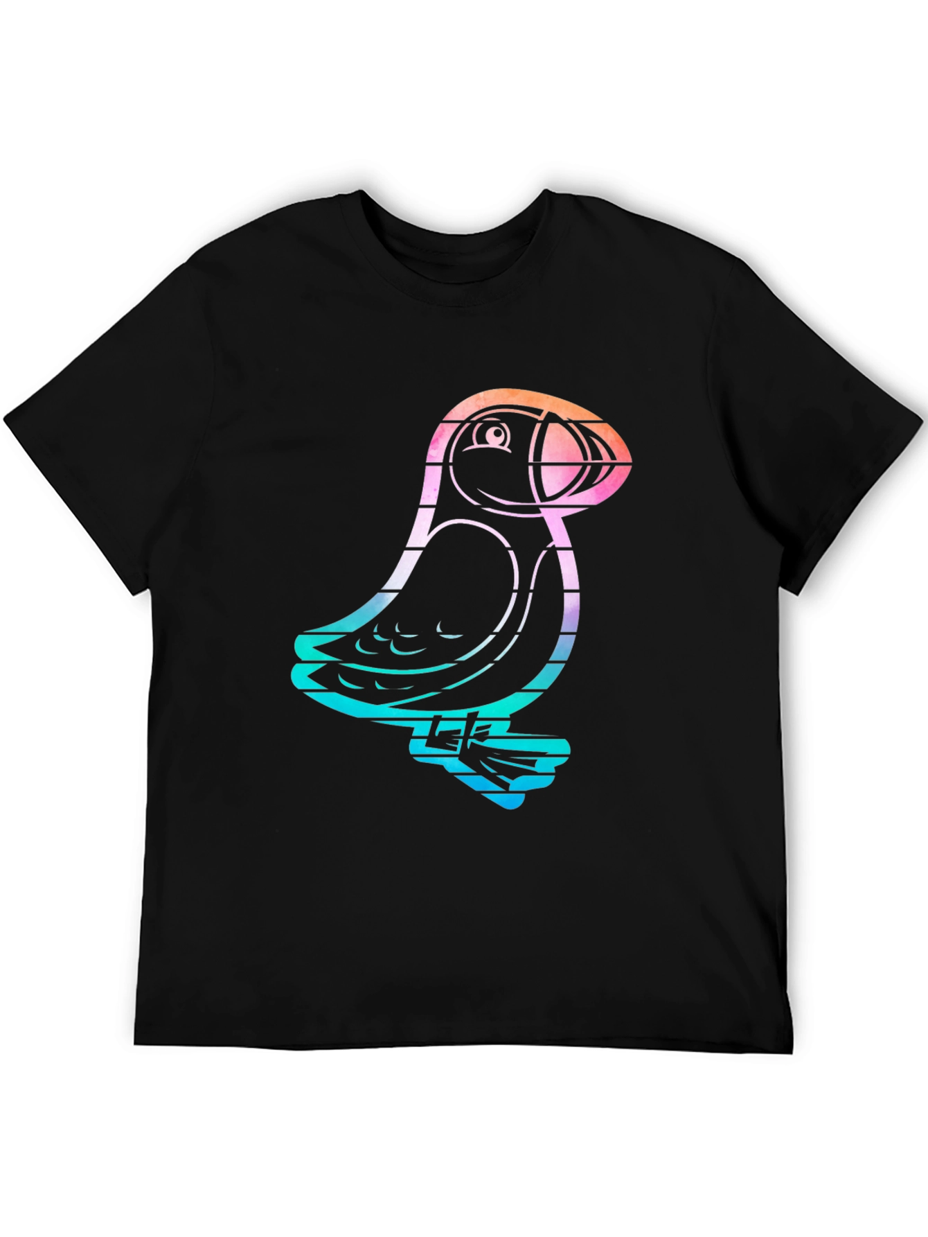 Puffin Graphic Tee - Cool Animal Shirt