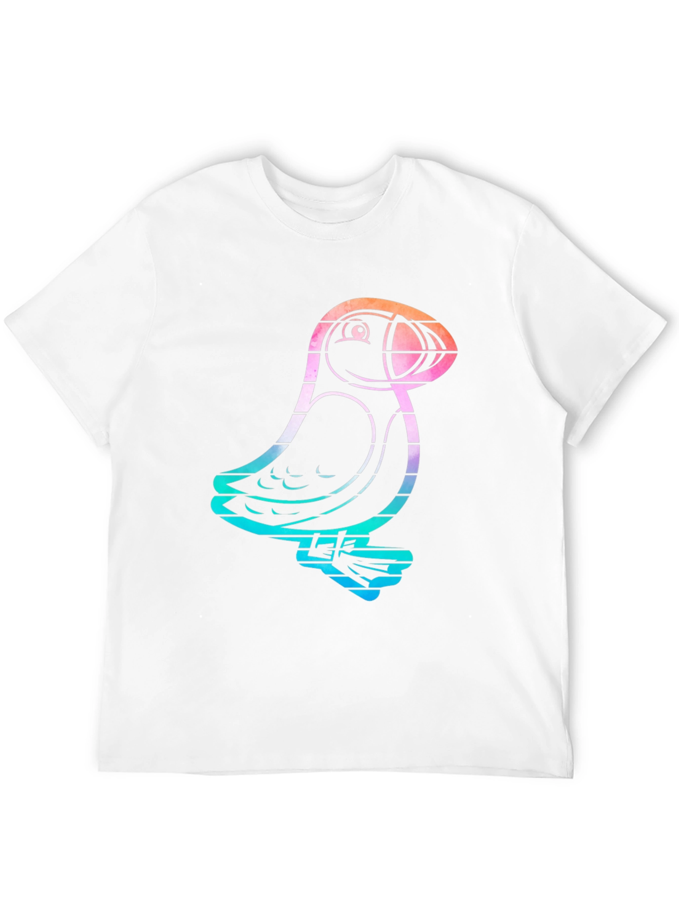 Puffin Graphic Tee - Cool Animal Shirt