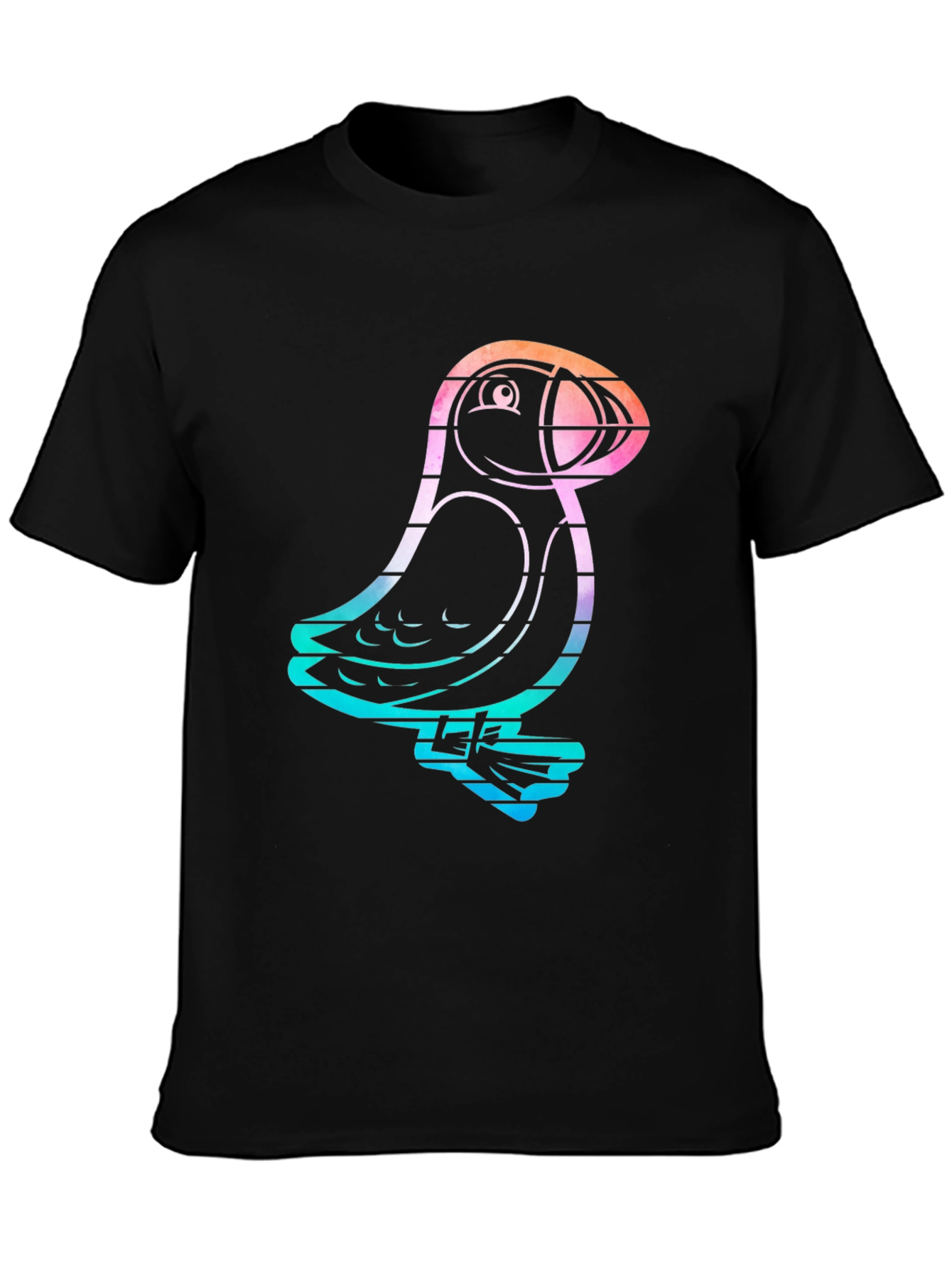 Puffin Graphic Tee - Cool Animal Shirt