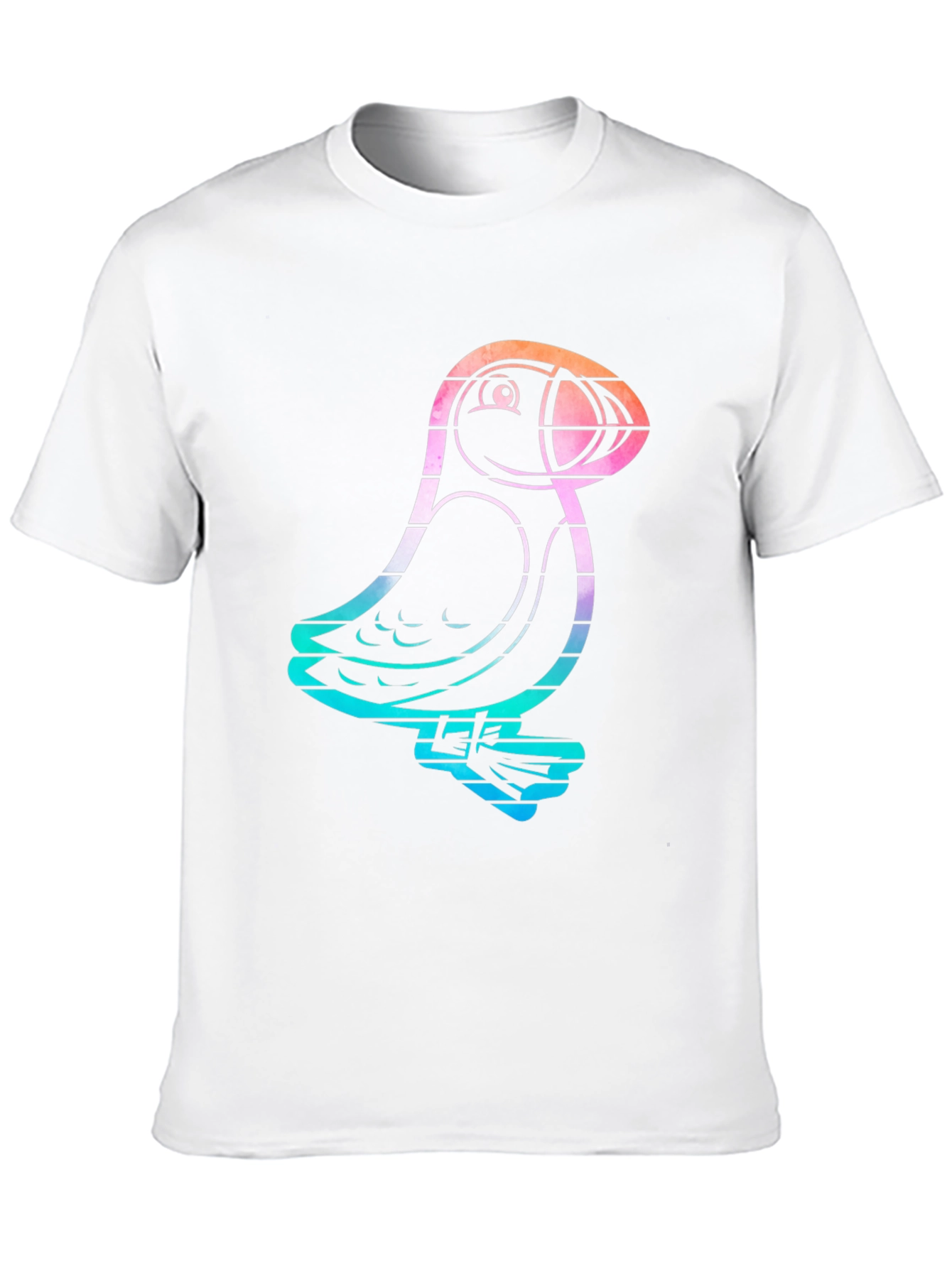 Puffin Graphic Tee - Cool Animal Shirt