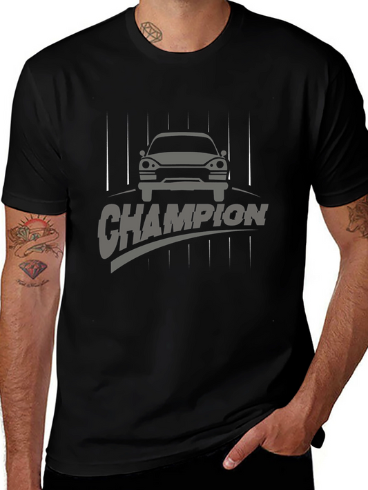 Champion Car Graphic Tee - Automotive Enthusiast