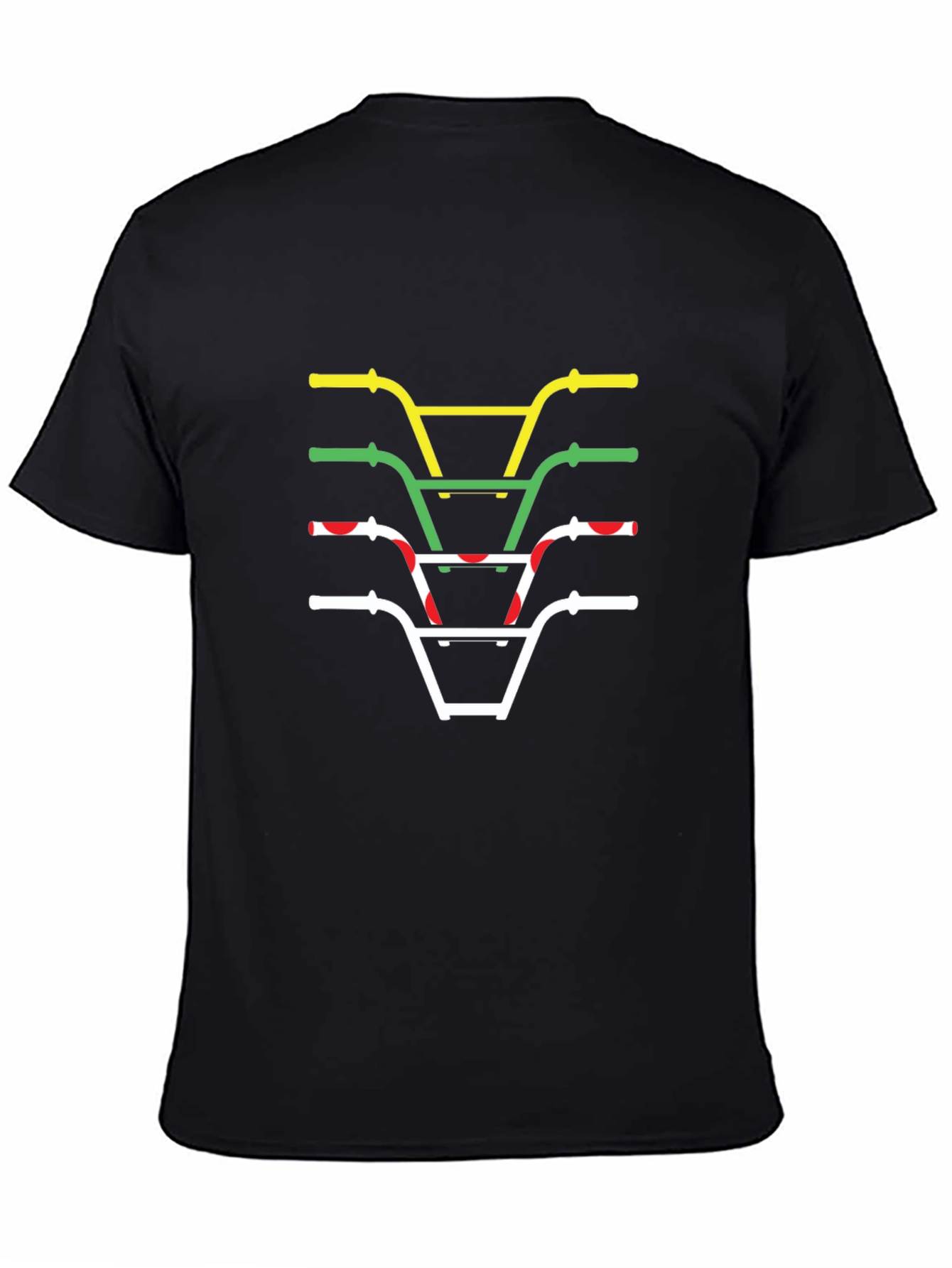 BMX Handlebars Graphic Tee - Cool Bike Lover Shirt