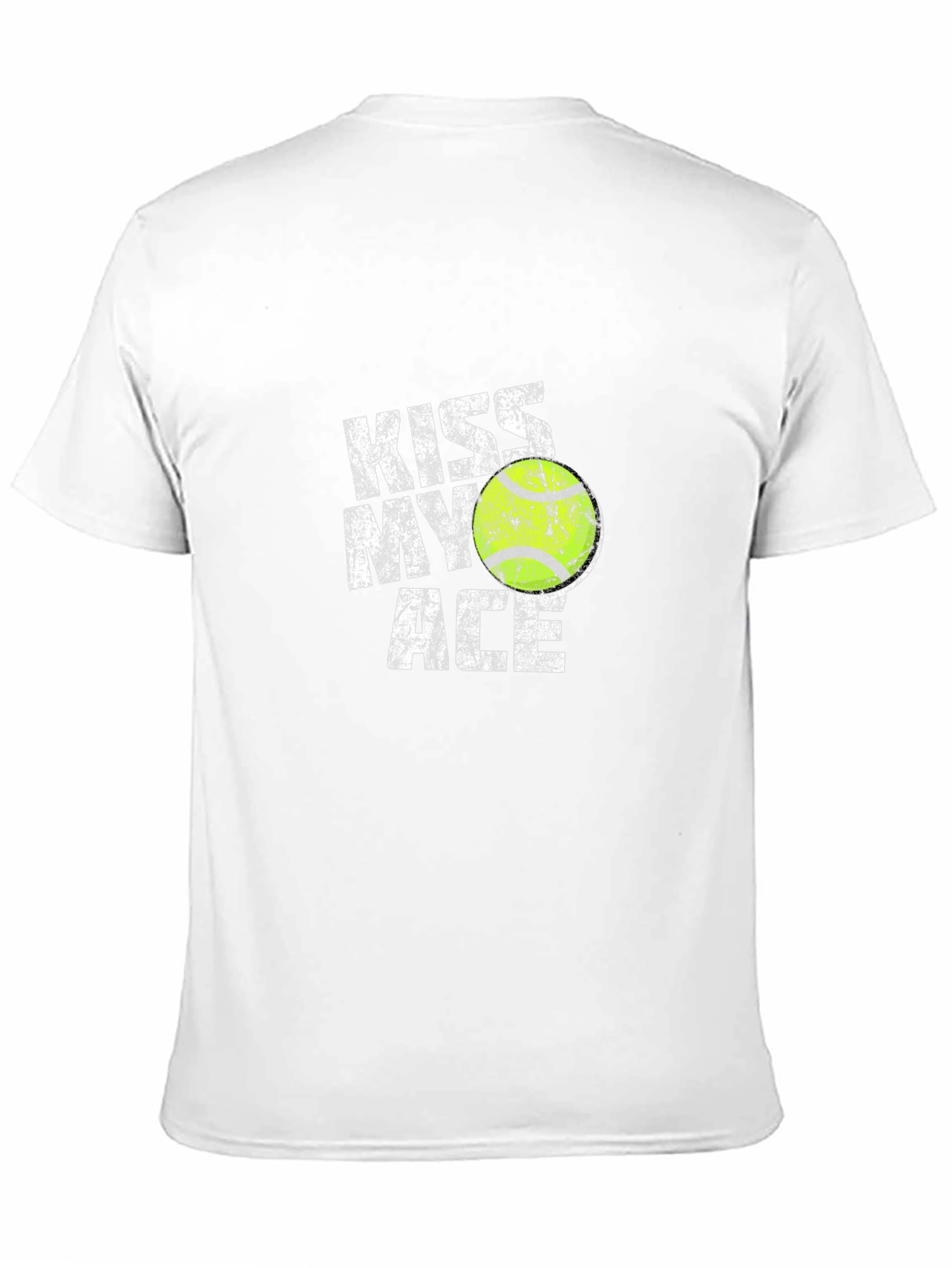 Kiss My Ace Tennis T-Shirt - Black