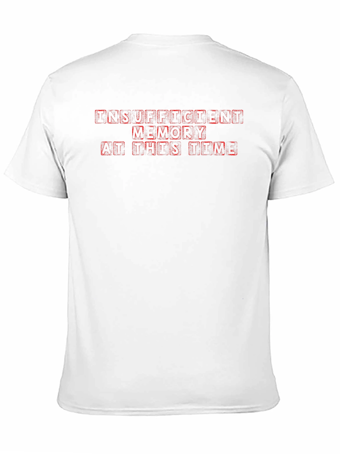 Insufficient Memory T-Shirt - Black