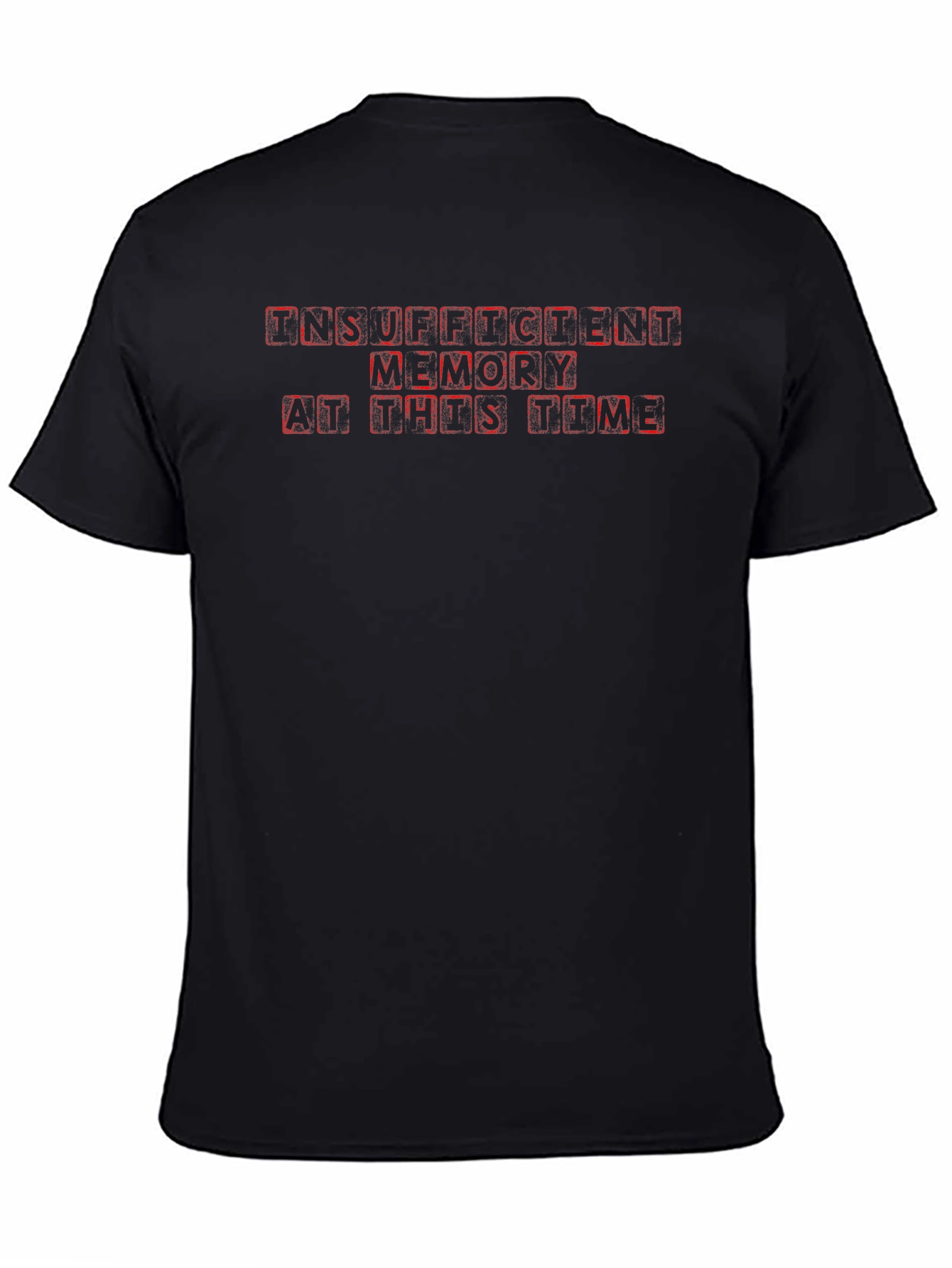 Insufficient Memory T-Shirt - Black